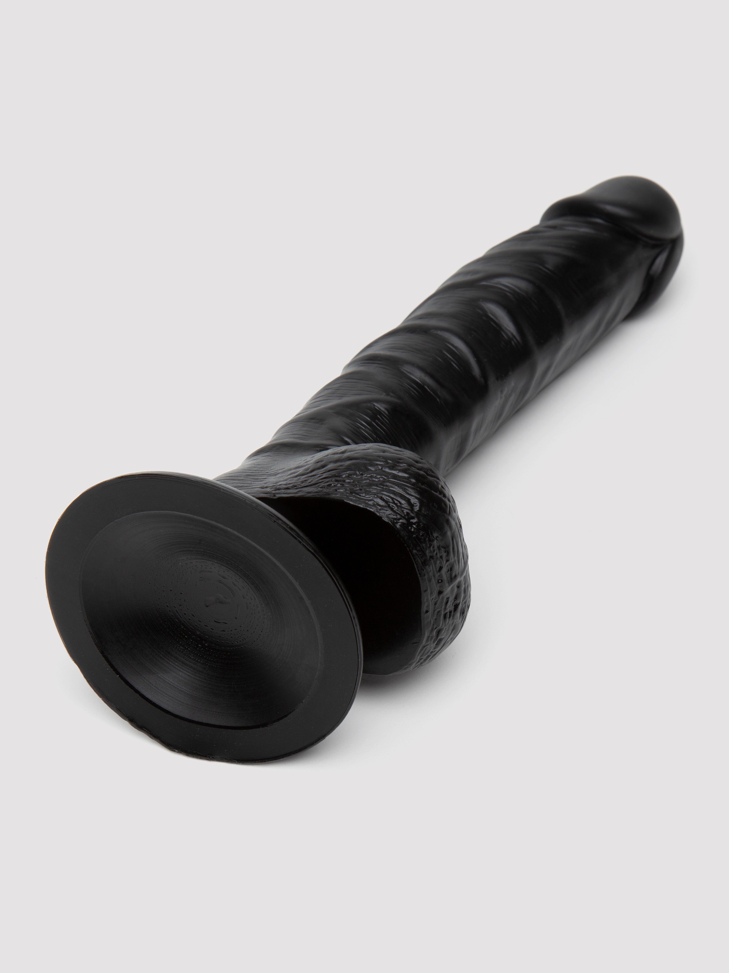 Lifelike Lover Classic Realistic Dildo 8 Inch, Black, hi-res
