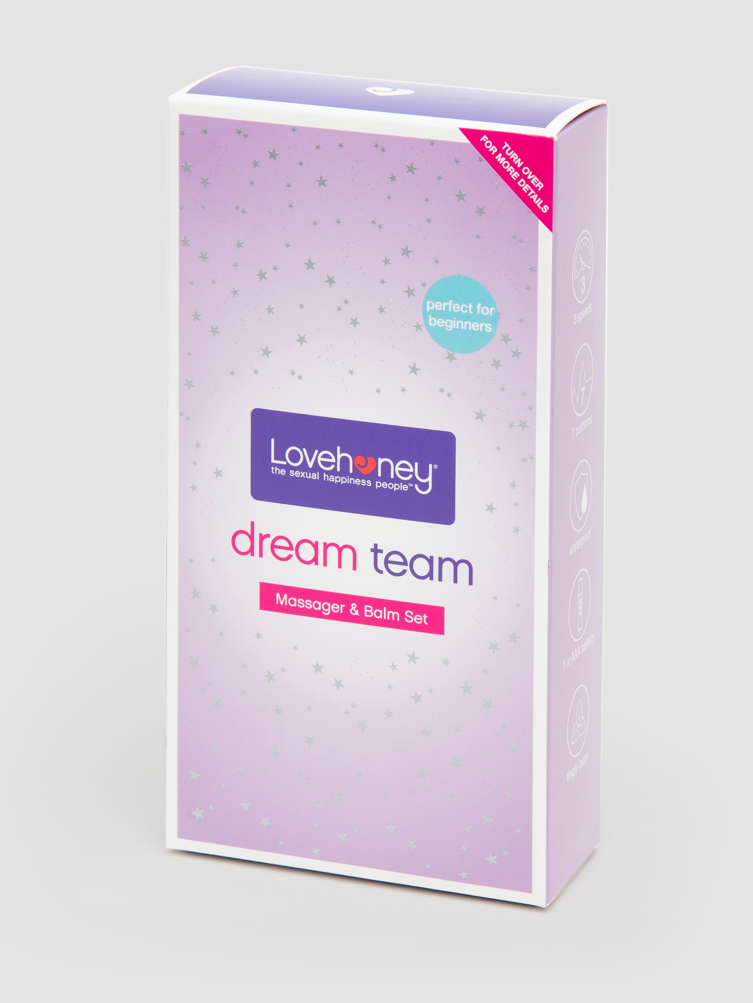 Lovehoney Dream Team Bullet Vibrator and Pleasure Balm Set, Silver, hi-res
