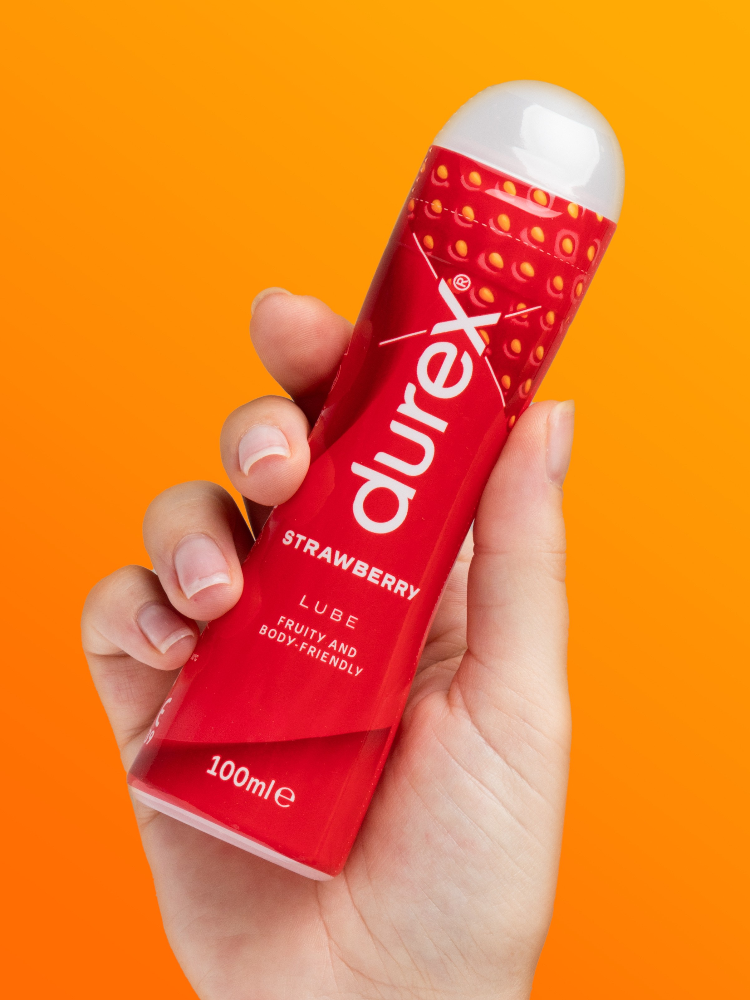 Durex Play Saucy Strawberry Lubricant 100ml, , hi-res
