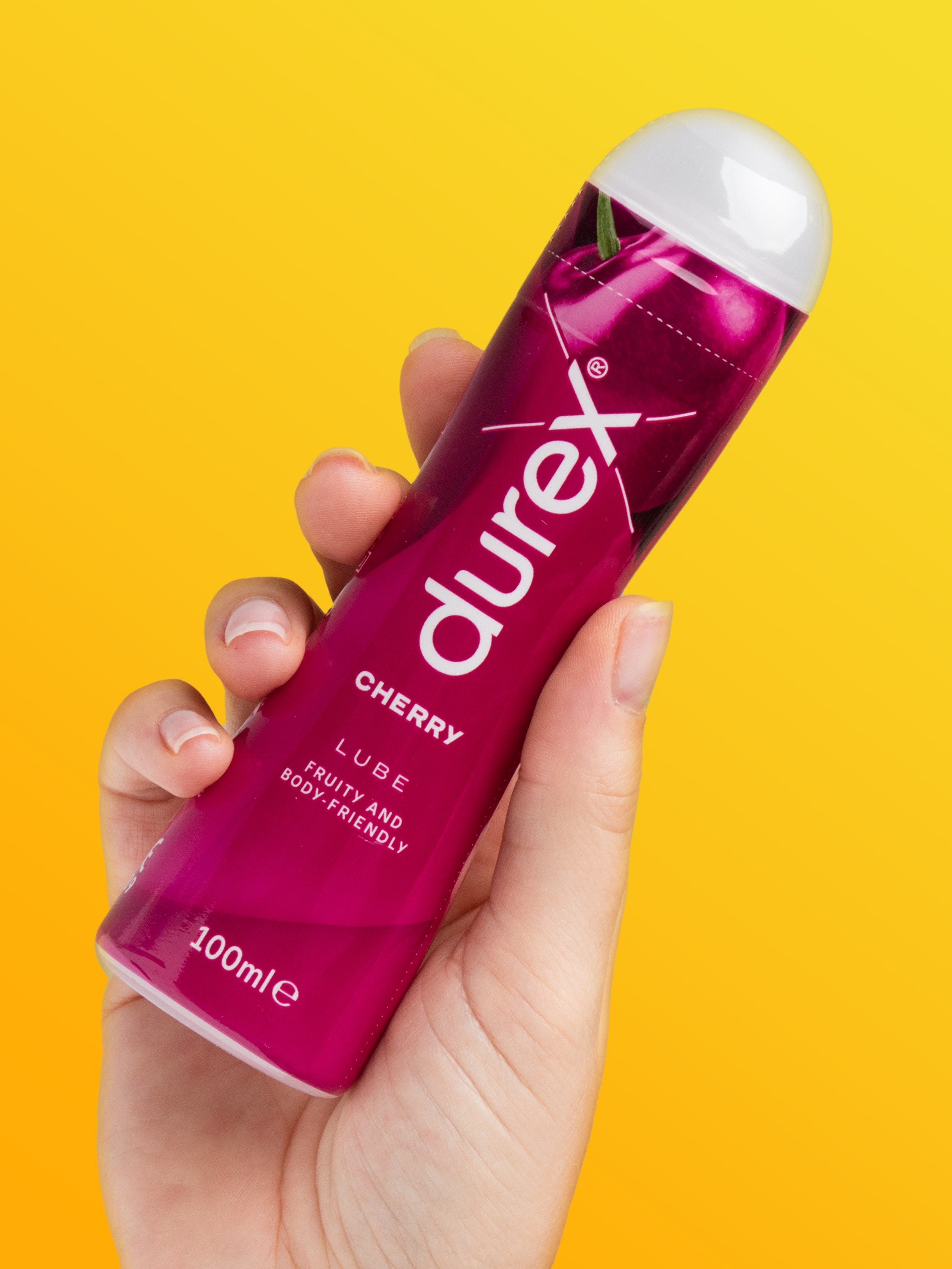 Durex Play Very Cherry Lubricant 100ml, , hi-res