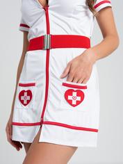 Disfraz de Enfermera Sexy de Lovehoney Fantasy, Blanco, hi-res