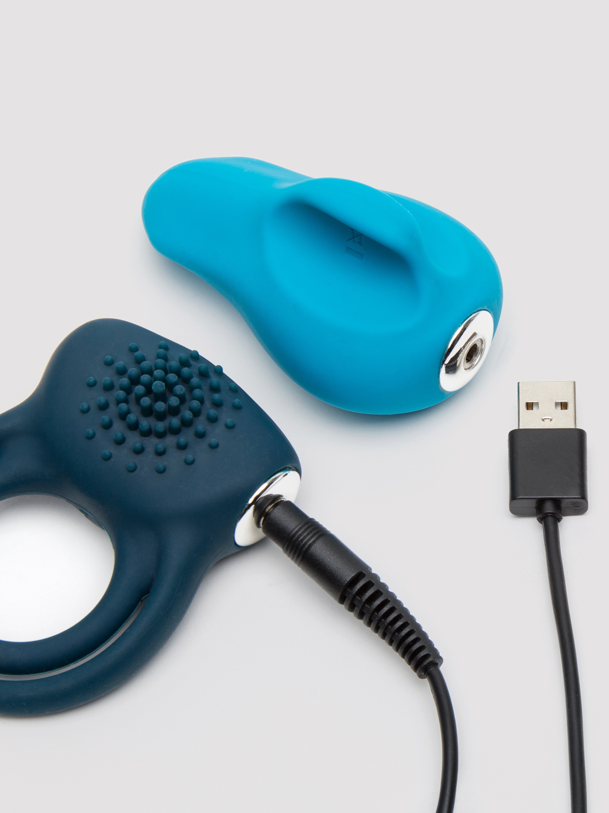 Ready, Set, Oh! Couple's Vibrator Gift Set (5 Piece), Black, hi-res