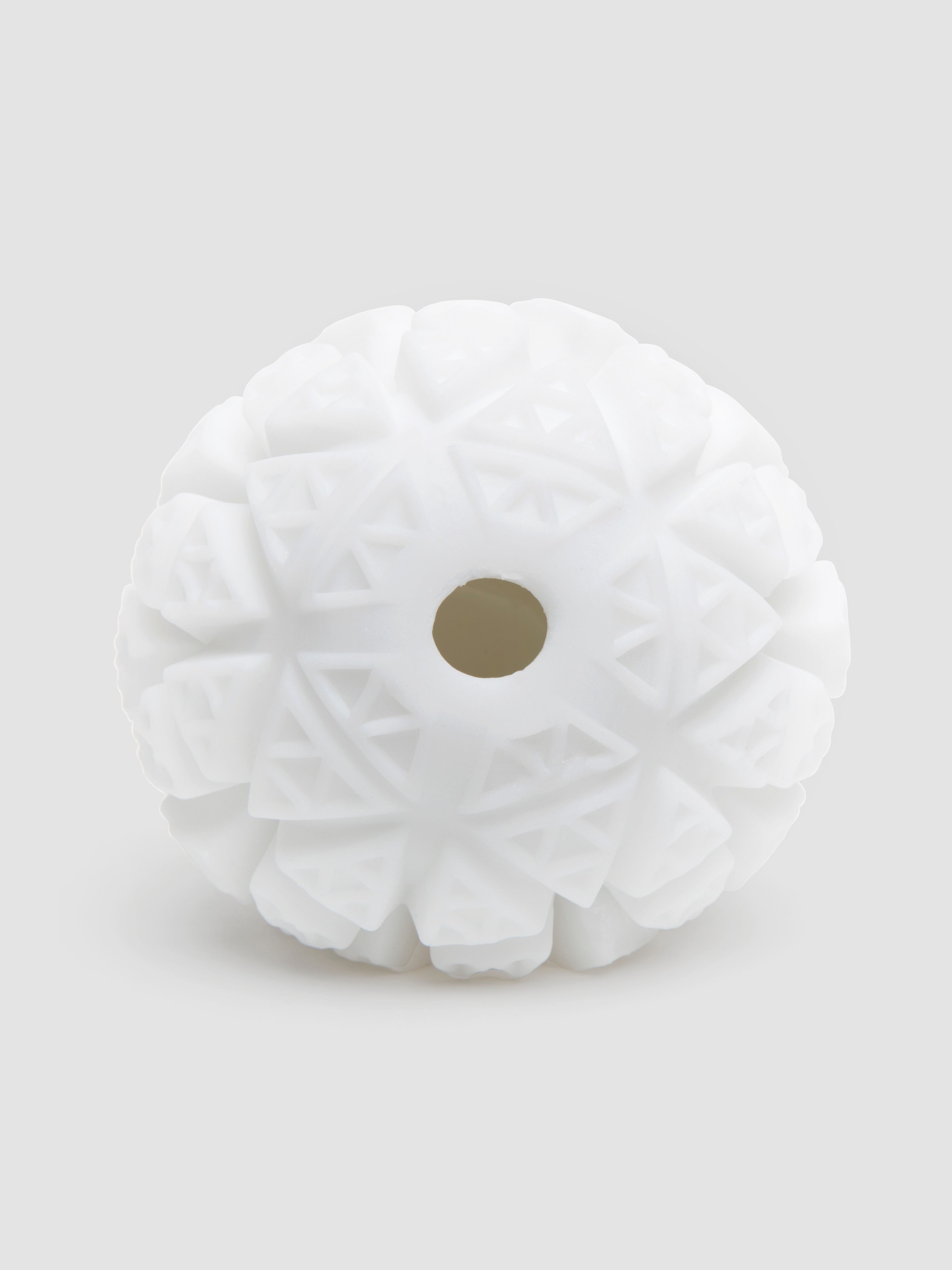 TENGA GEO Glacier Textured Male Masturbator, White, hi-res