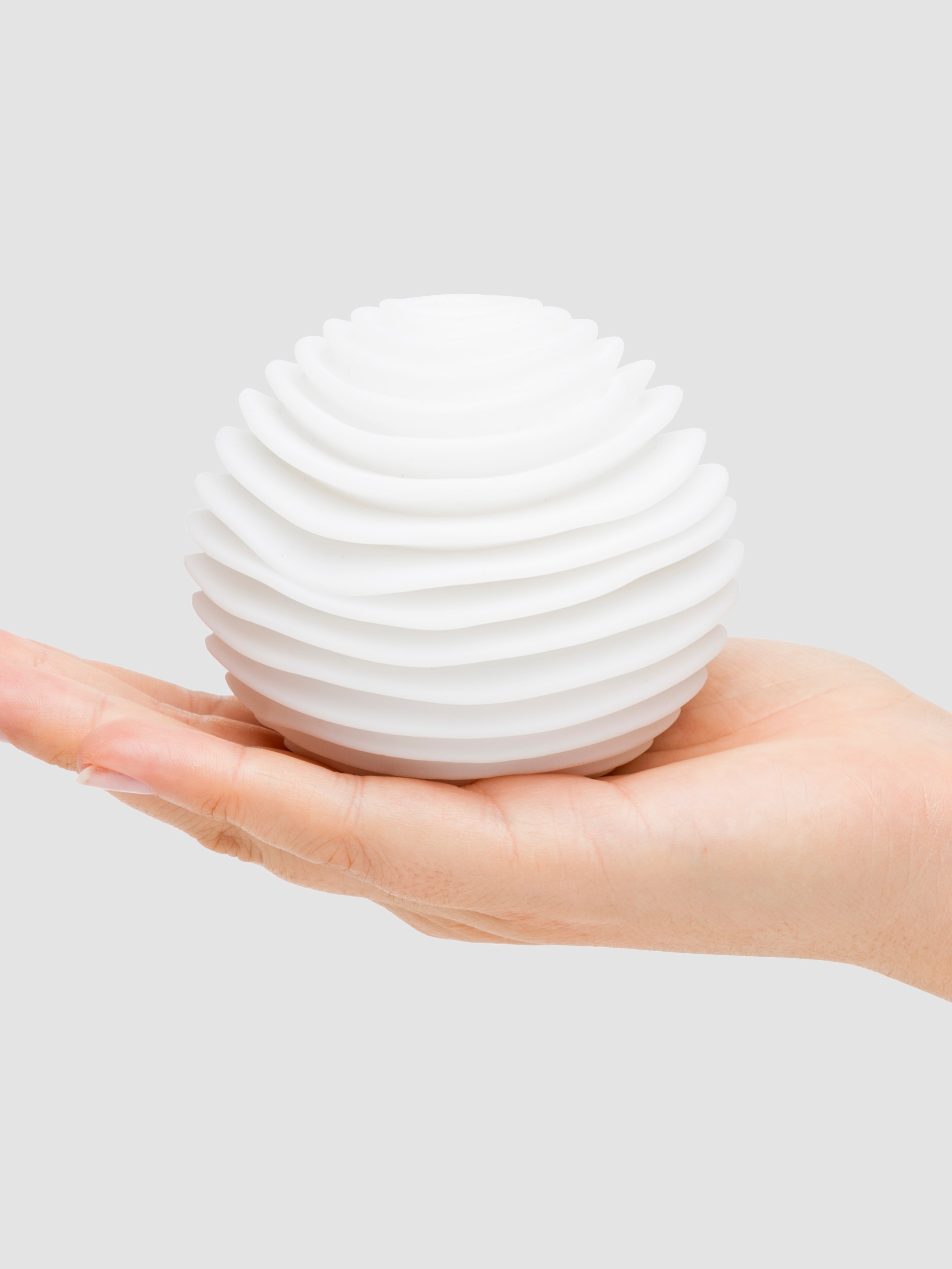 TENGA GEO Coral Textured Male Masturbator, White, hi-res