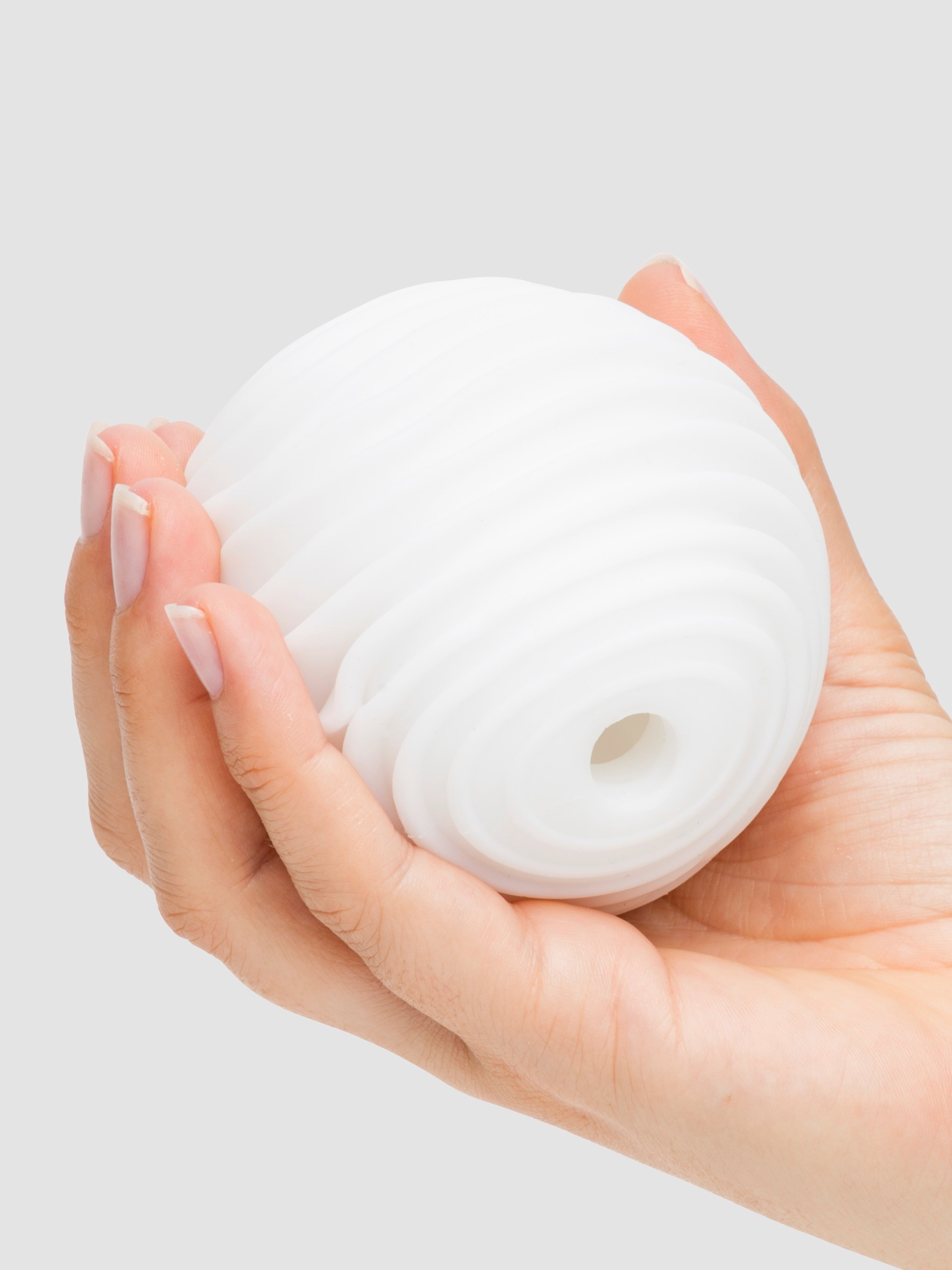 TENGA GEO Coral Textured Male Masturbator, White, hi-res