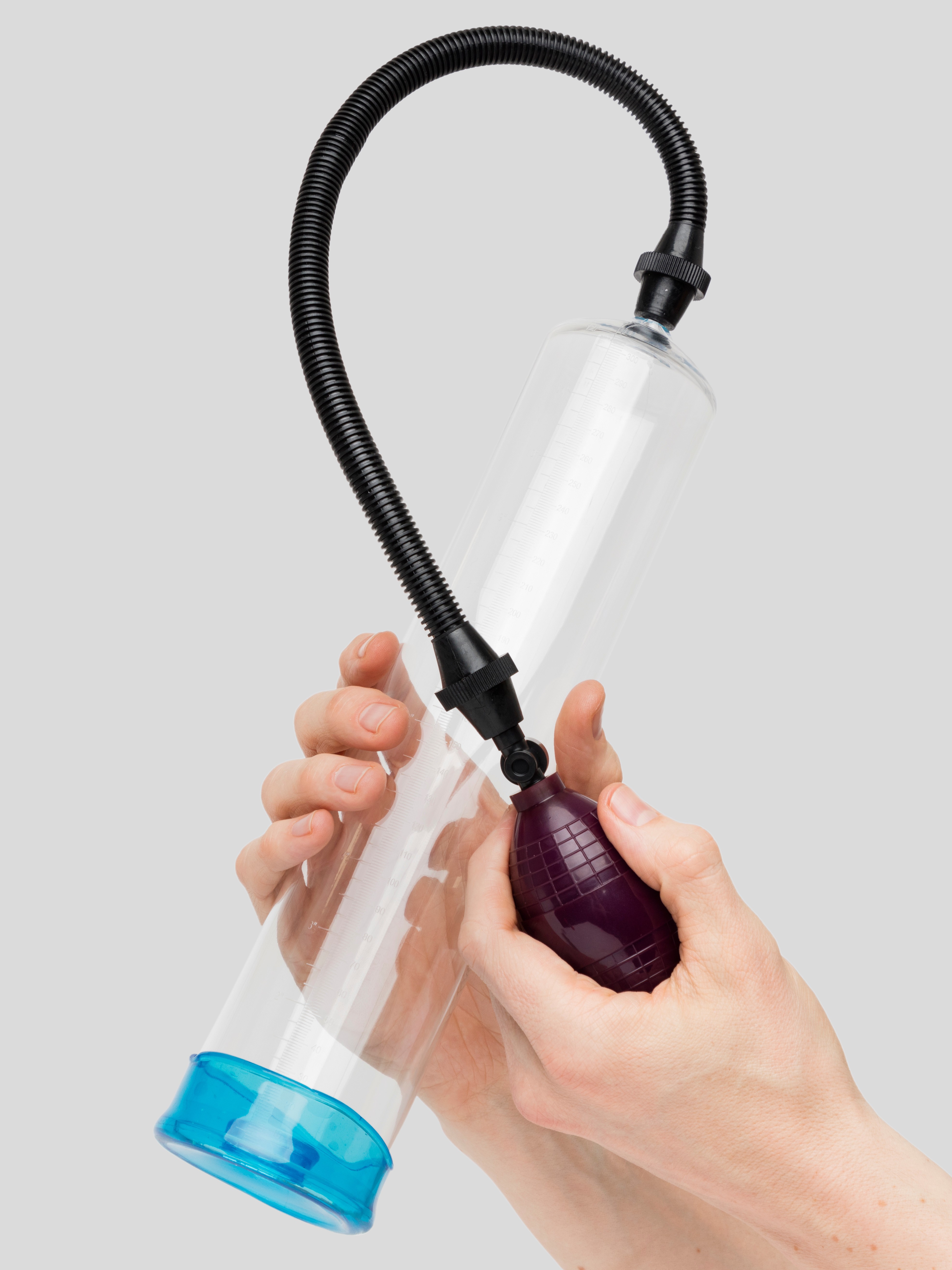 Optimum Series Big Man's Extra Large Penis Pump 9-12 Inches , Clear, hi-res