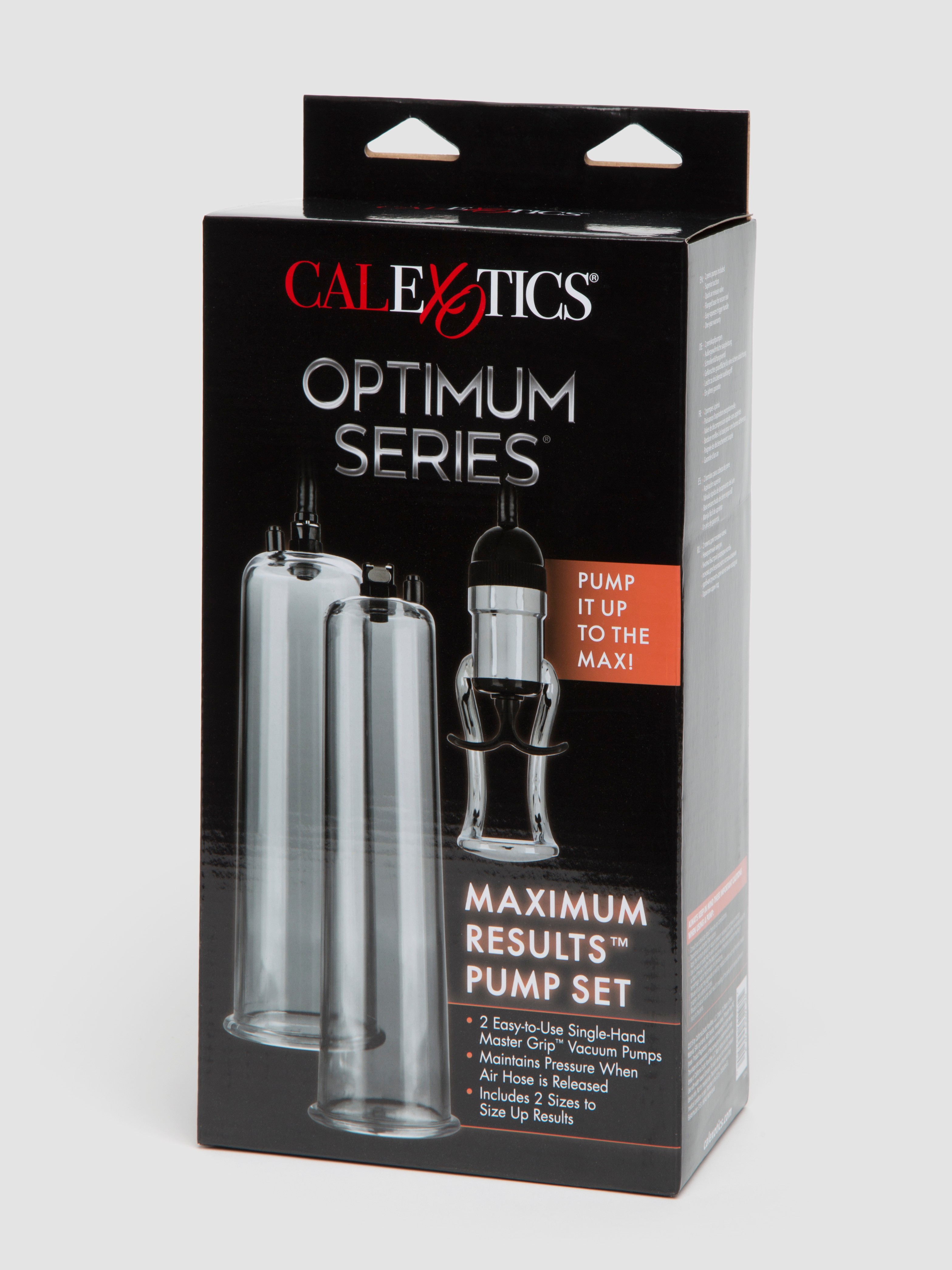 Optimum Series Maximum Result Penis Pump Set , Clear, hi-res