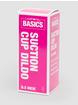 BASICS Suction Cup Dildo 6.5 Inch, Blue, hi-res