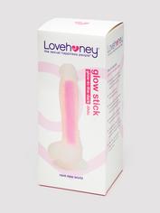 Lovehoney Glow-in-the-Dark Dildo 7.5 Inch, Pink, hi-res