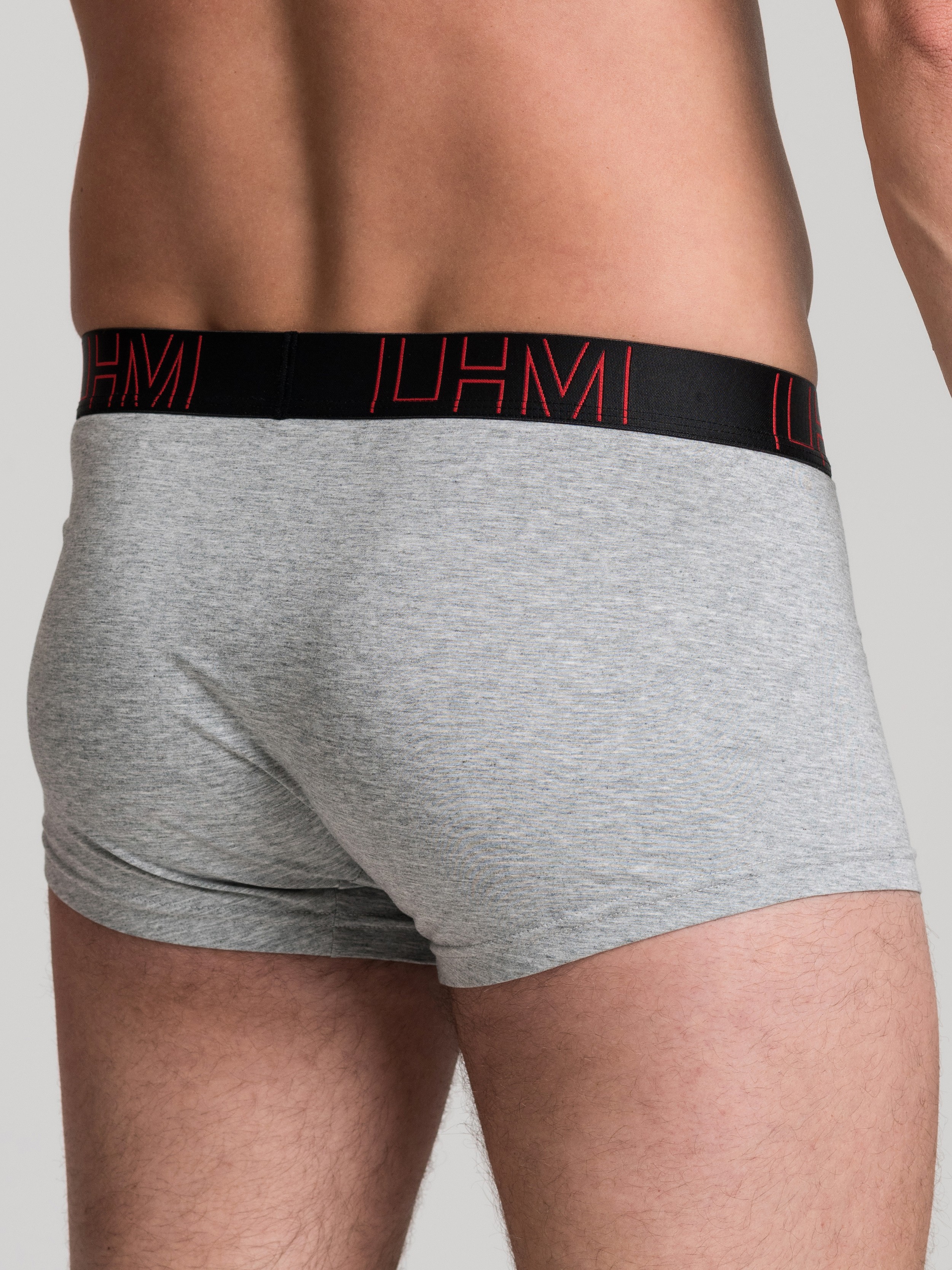 LHM Grey Modal Boxer Shorts, Grey, hi-res