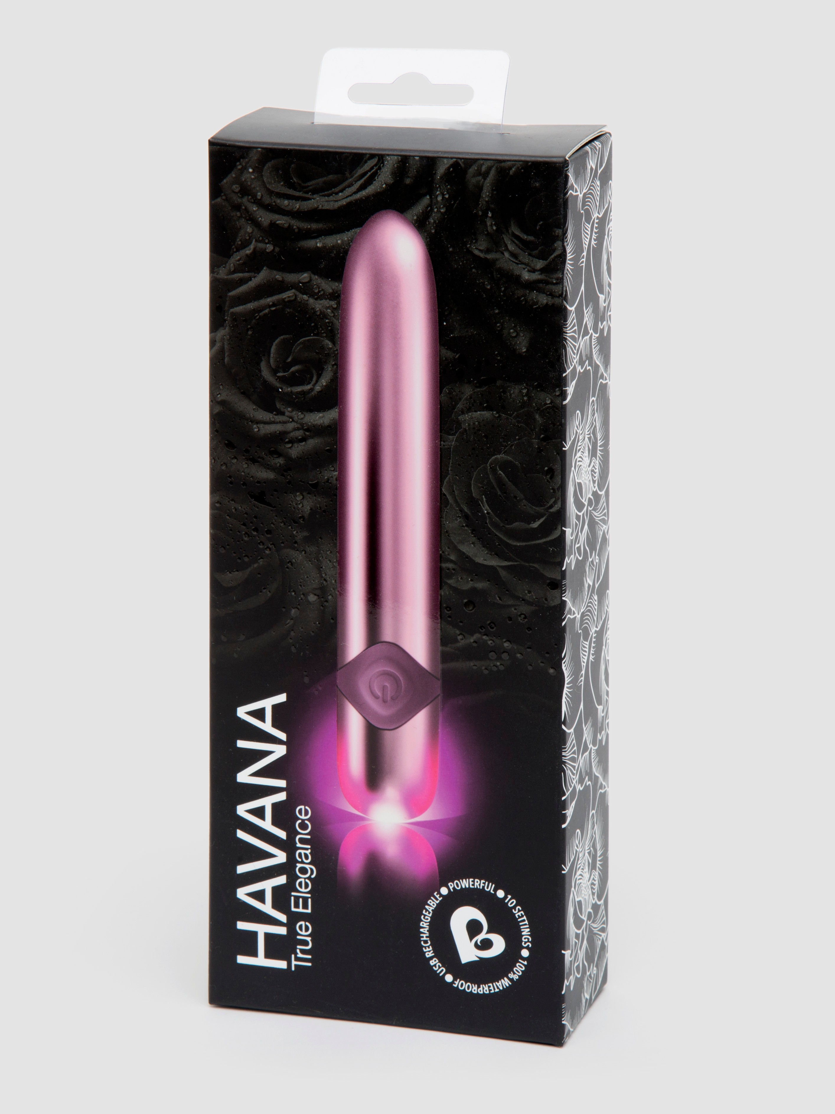 Rocks Off Havana Powerful Classic Vibrator , Pink, hi-res