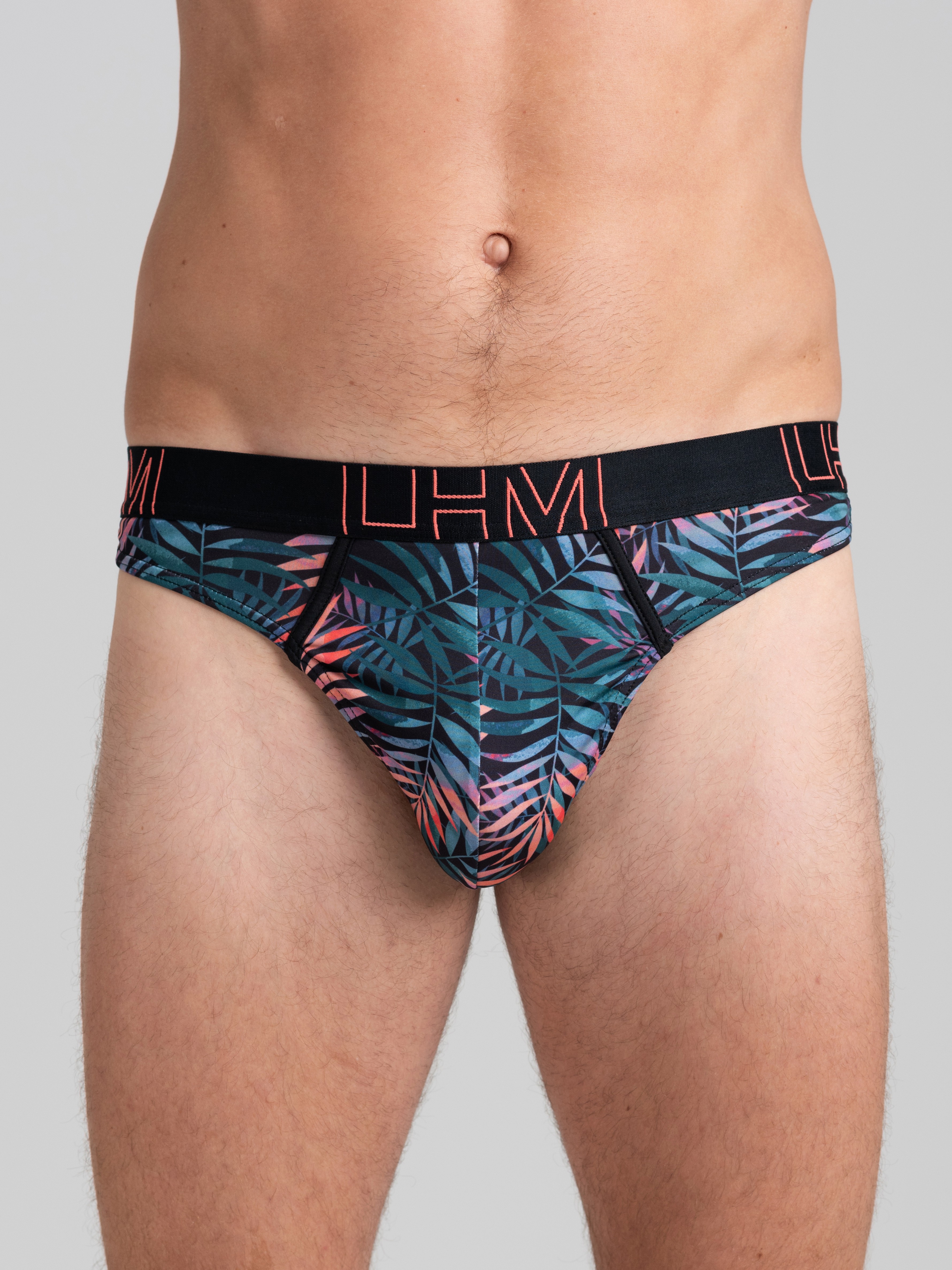 LHM Tropical Brights Thong Set (3 Pack), Black, hi-res