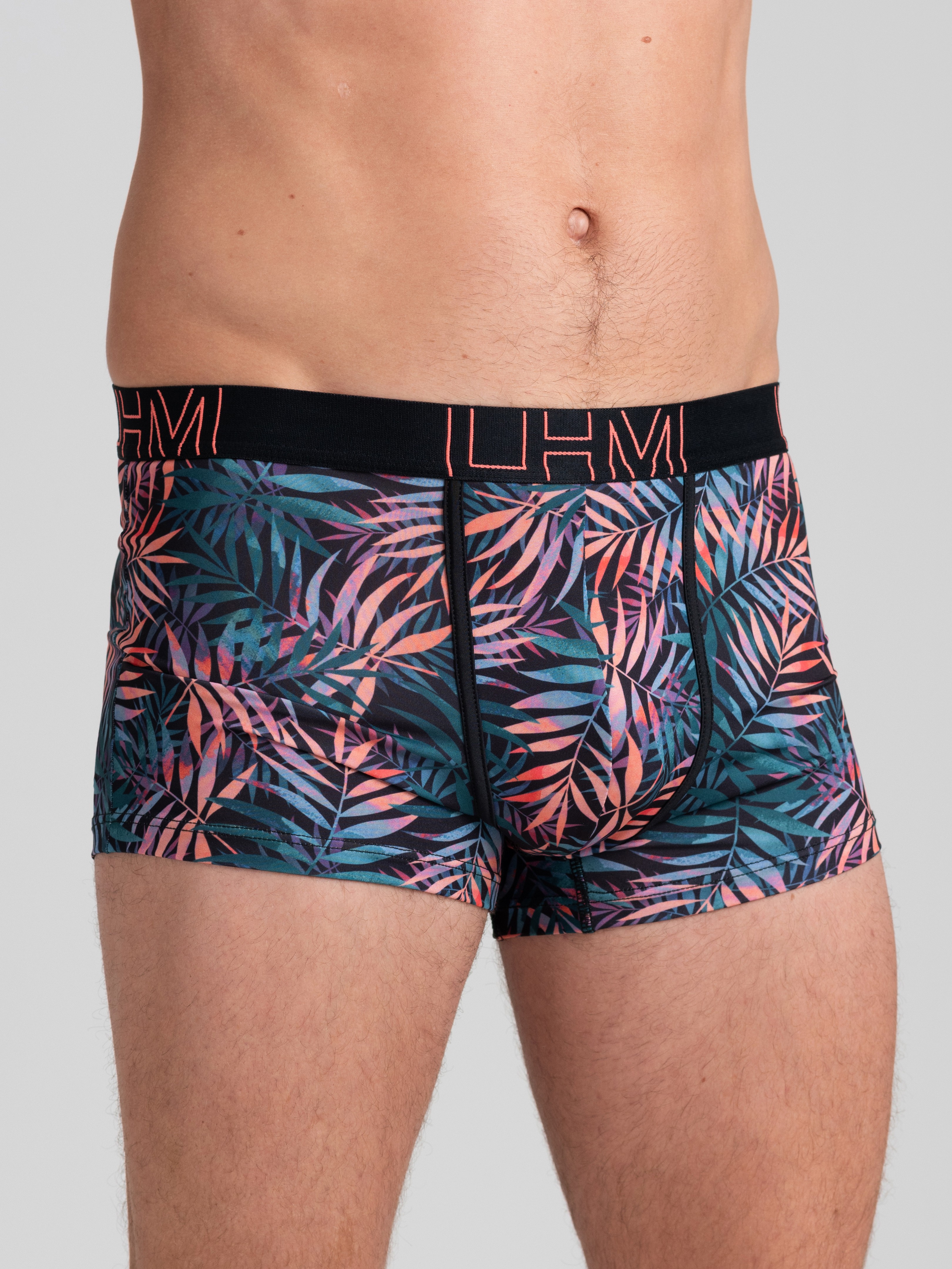 LHM Tropical Brights Boxer Shorts Set (3 Pack), Black, hi-res
