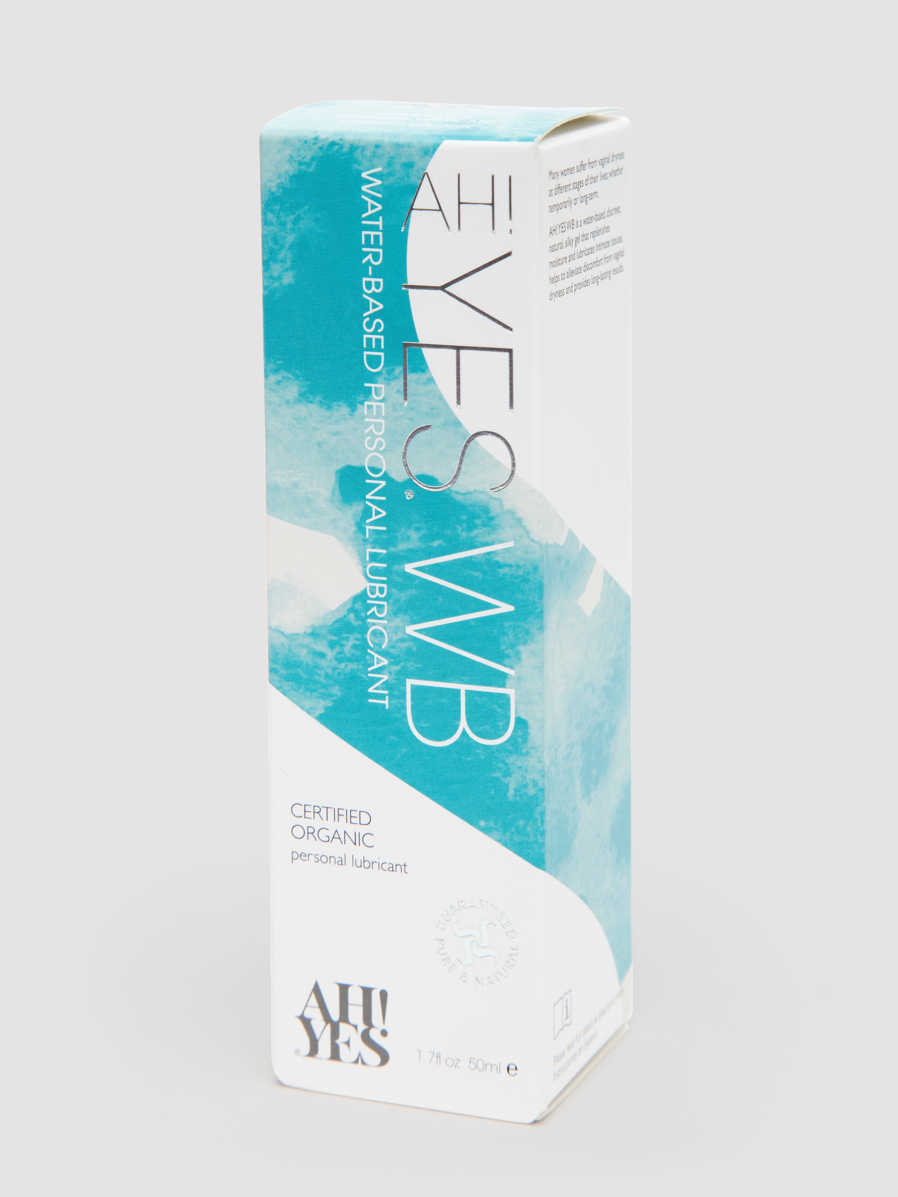 AH! YES Organic Water-Based Lubricant 1.7 fl oz, , hi-res