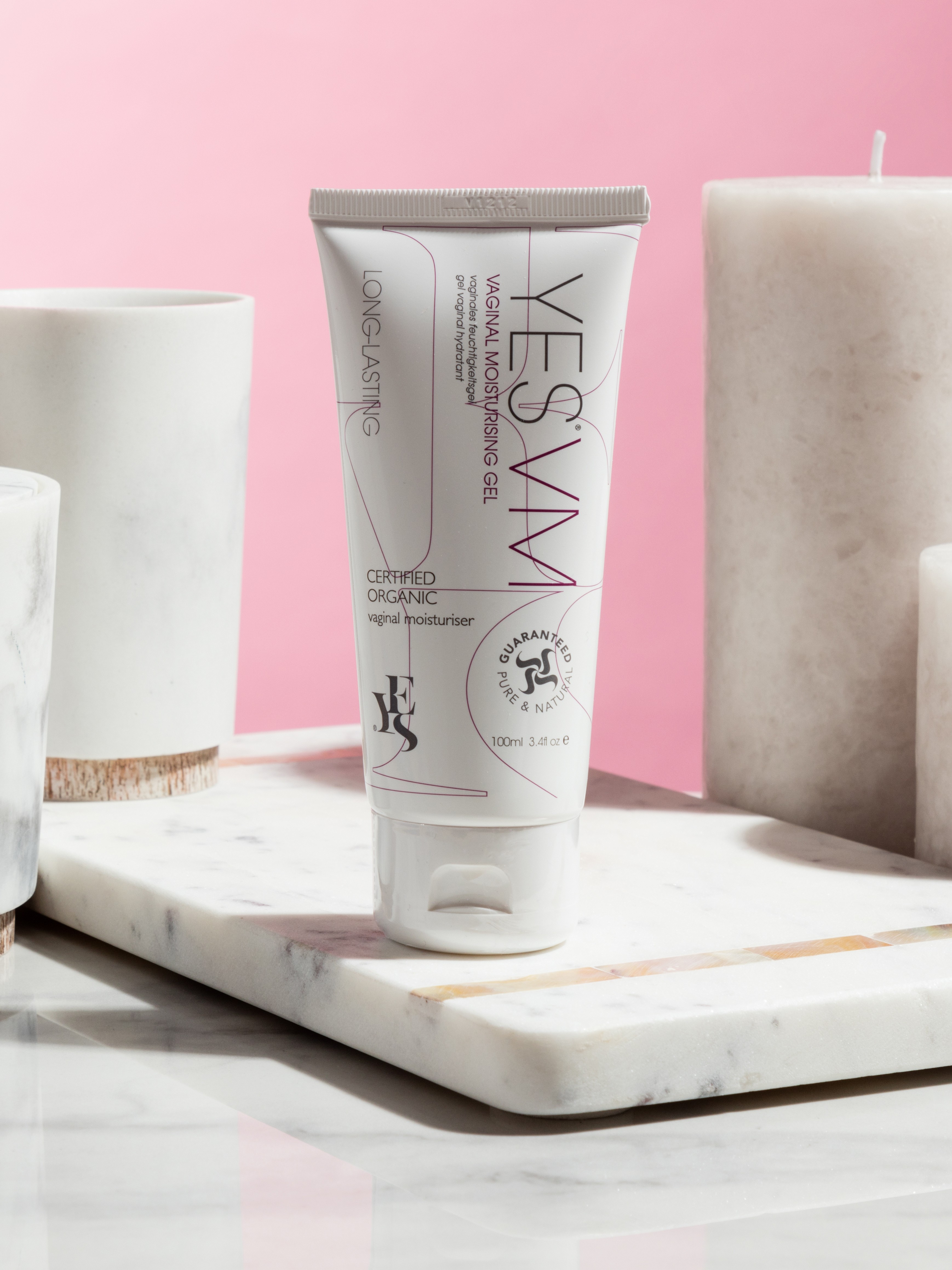 AH! YES Organic Vaginal Moisturizing Gel 3.4 fl oz, , hi-res