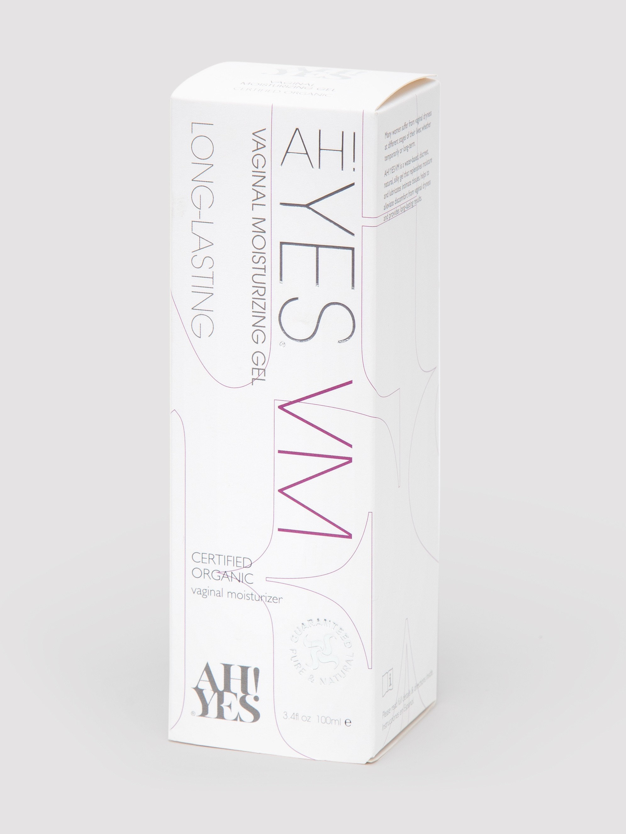 AH! YES Organic Vaginal Moisturizing Gel 3.4 fl oz, , hi-res