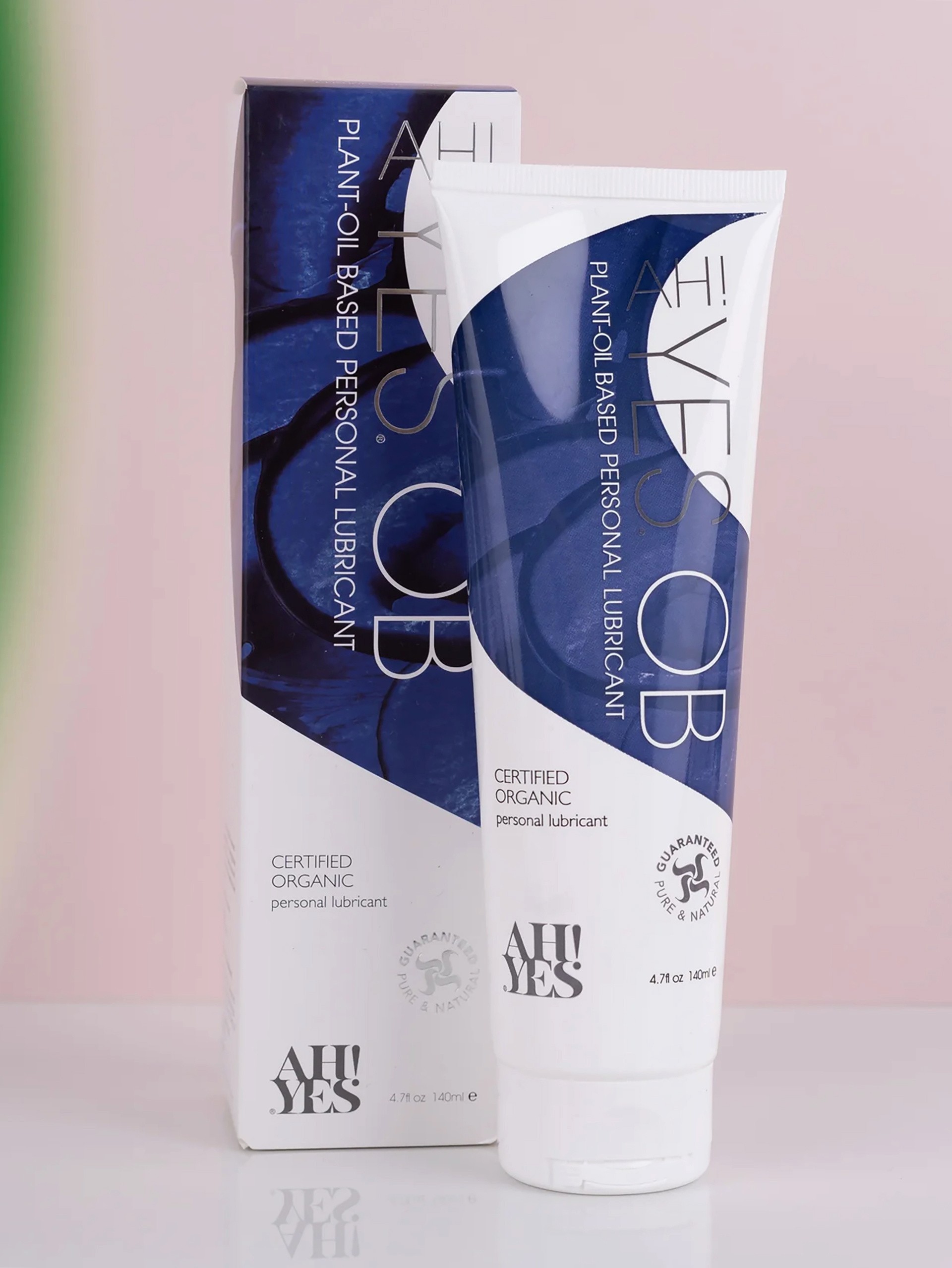 AH! YES Organic Plant Oil-Based Lubricant 4.7 fl oz, , hi-res