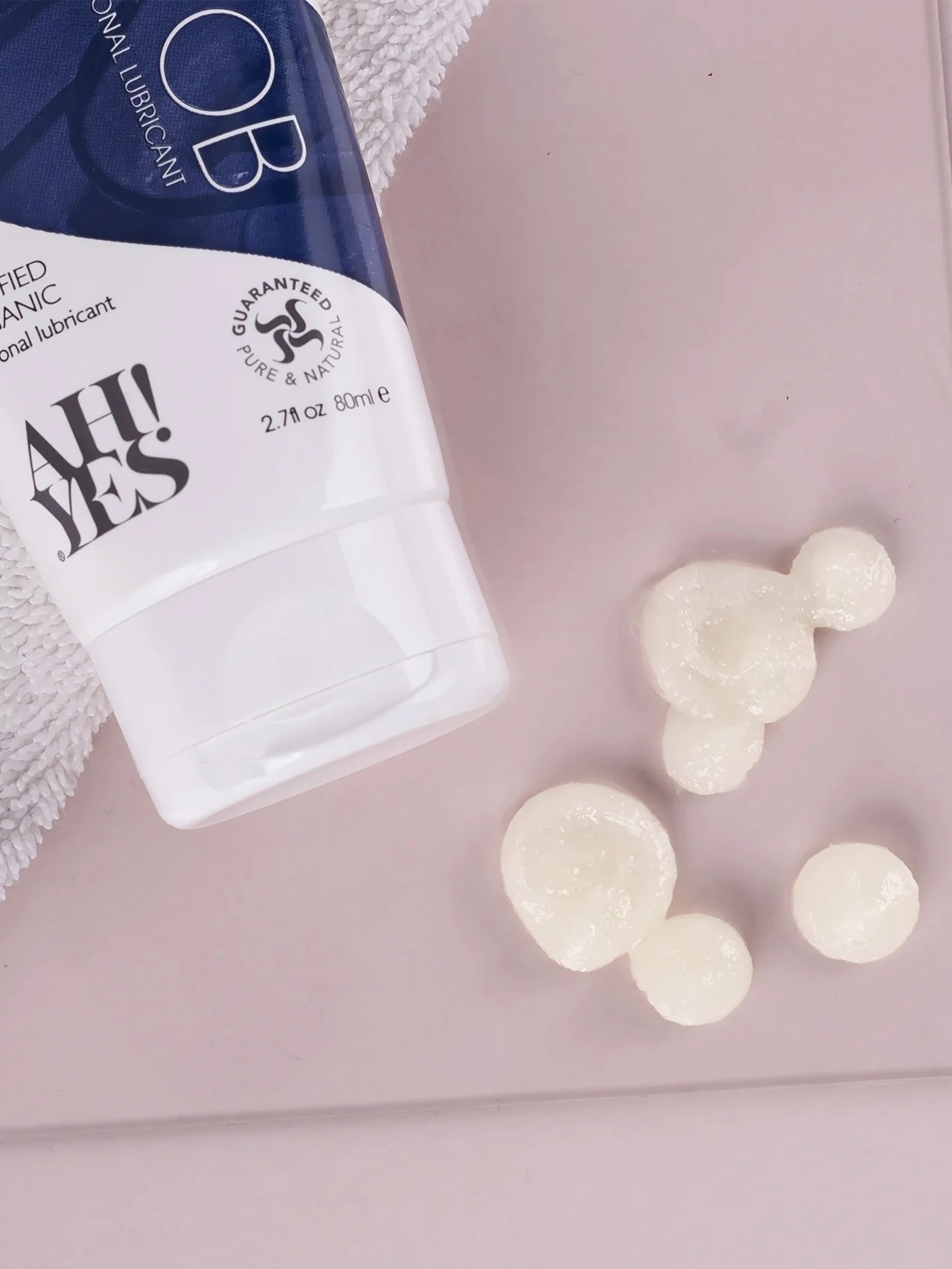 AH! YES Organic Plant Oil-Based Lubricant 4.7 fl oz, , hi-res