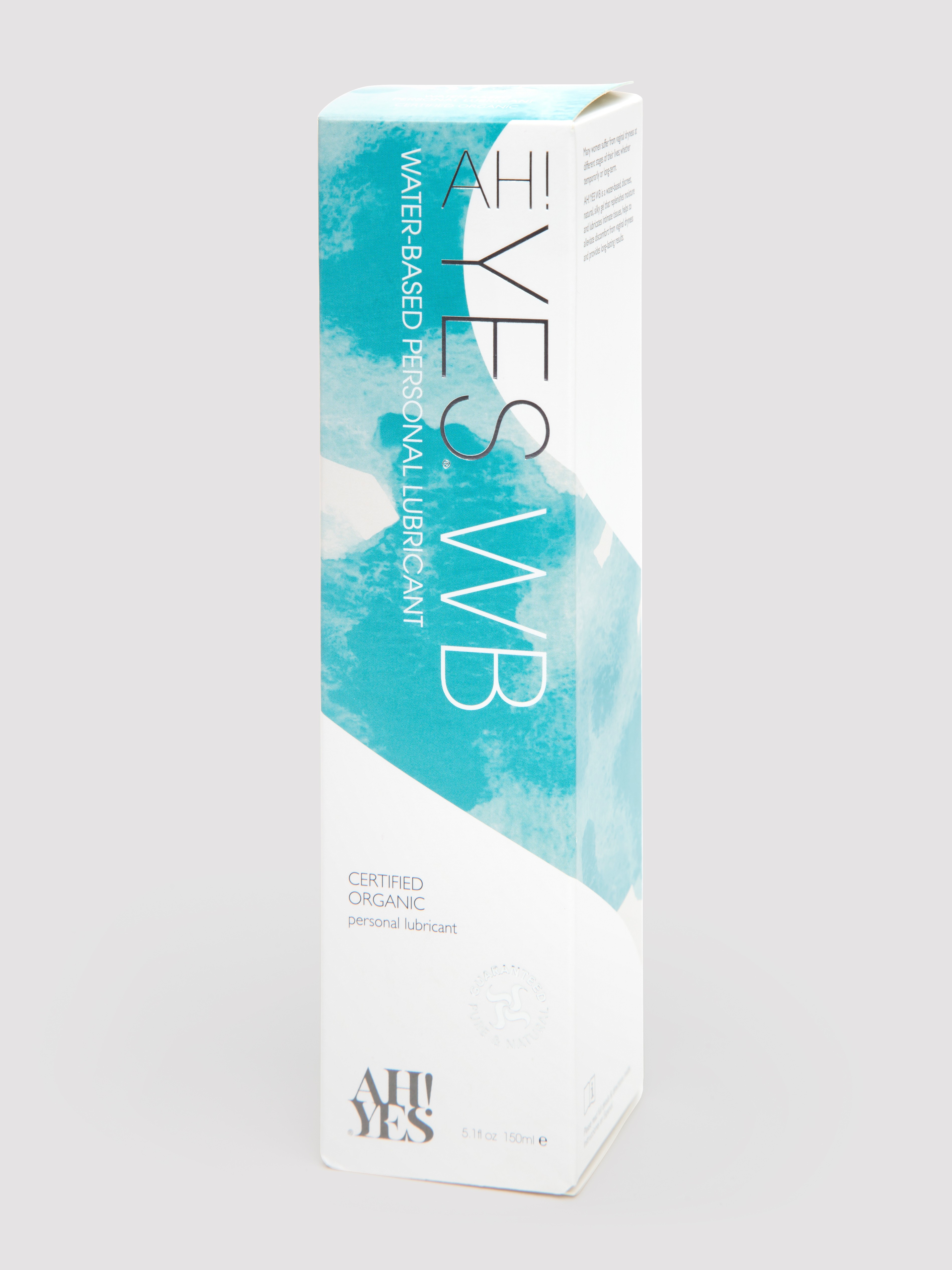 AH! YES Organic Water-Based Lubricant 5.1 fl oz, , hi-res