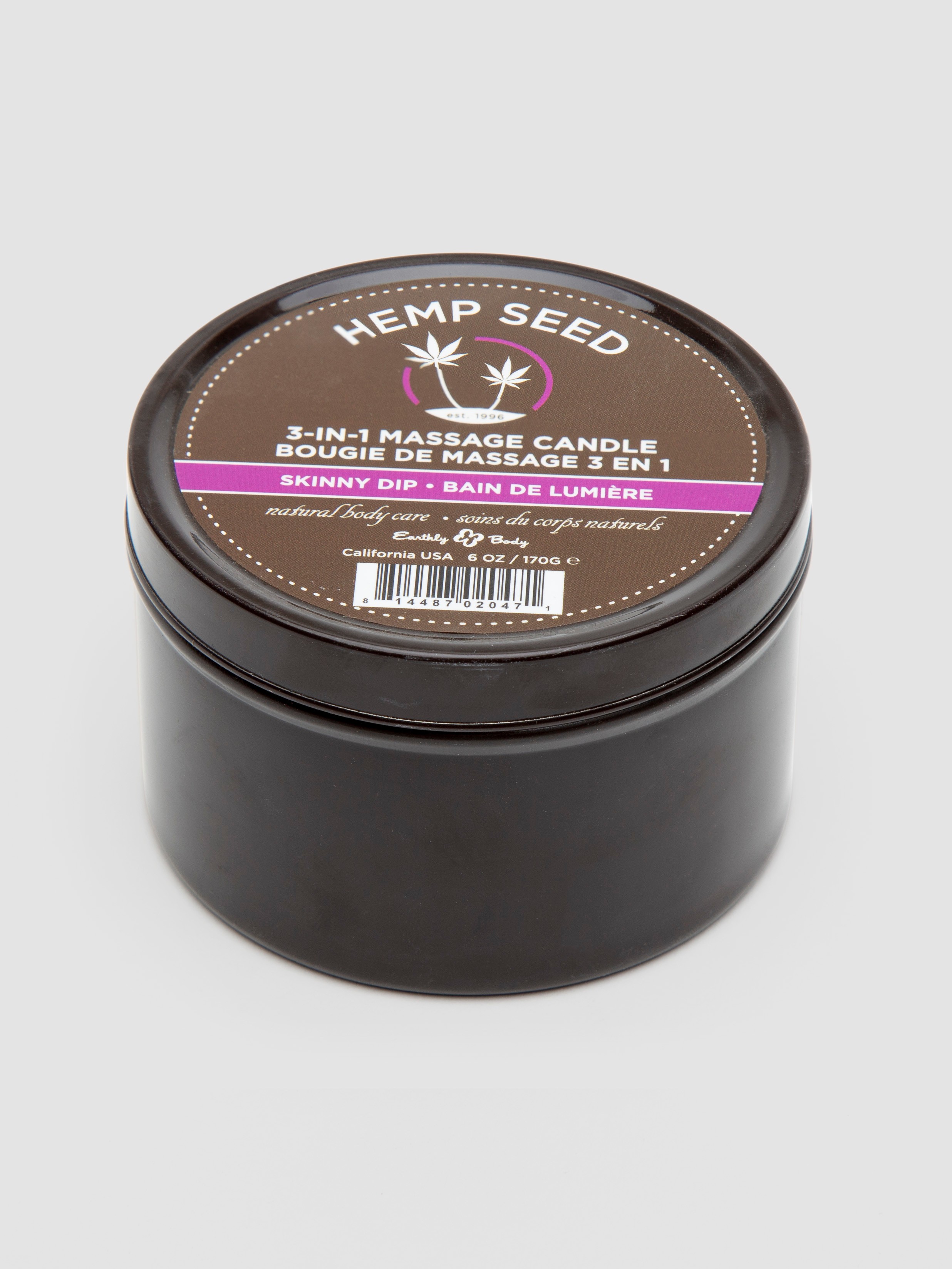 Earthly Body Skinny Dip Massage Candle (170g), , hi-res