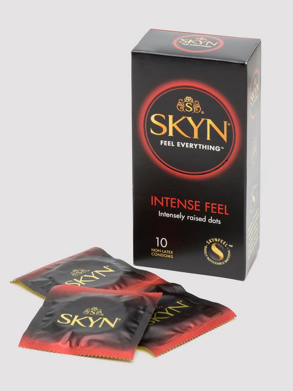 Mates SKYN Intense Feel Non Latex Condoms (10 Pack), , hi-res