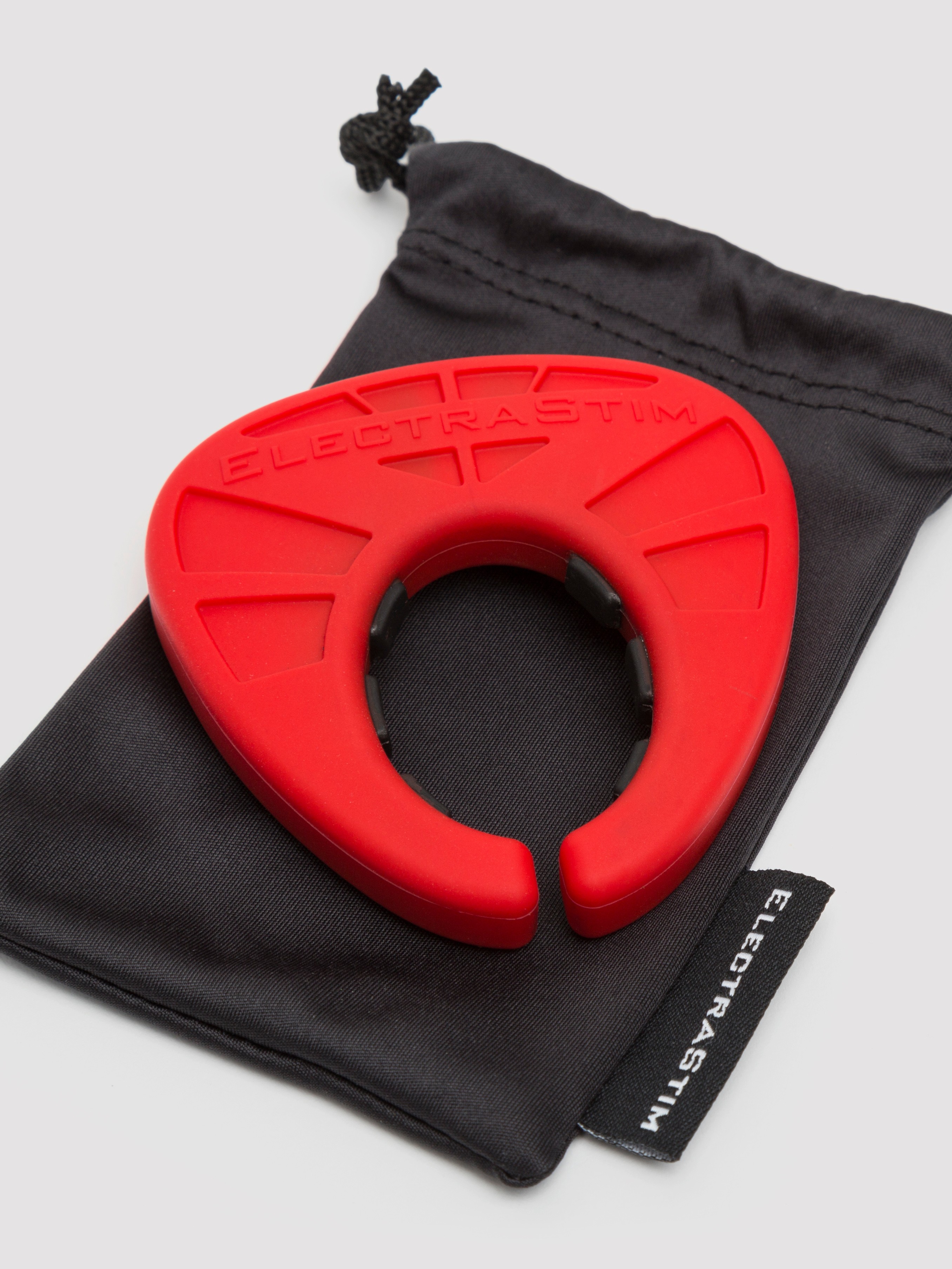 ElectraStim Silicone Fusion Viper Cock Ring, Black, hi-res