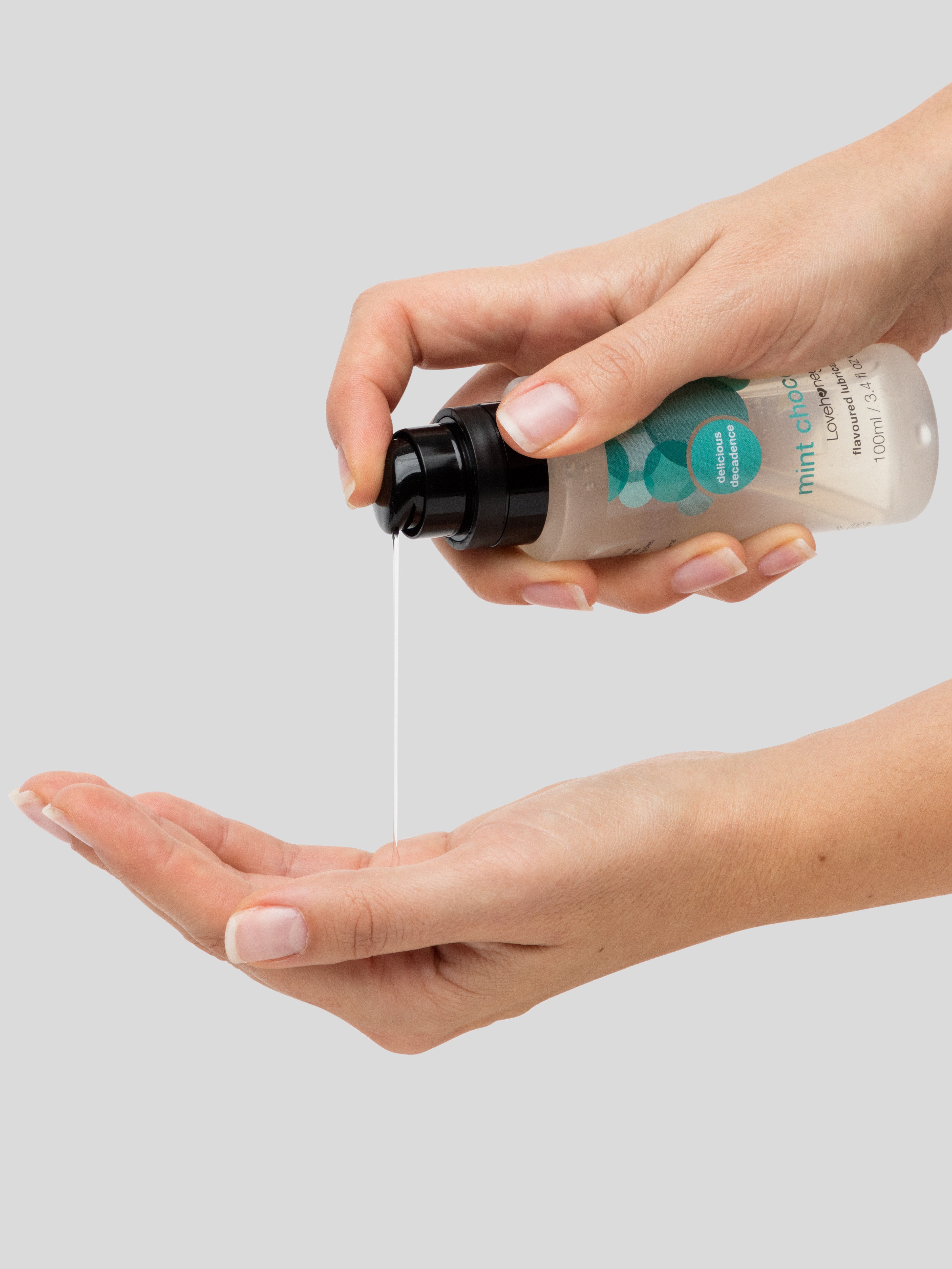 Lovehoney Mint Chocolate Flavoured Lubricant 100ml, , hi-res