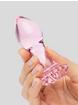 Lovehoney mittelgroßer Anaplug aus Glas 7,5 cm, Pink, hi-res