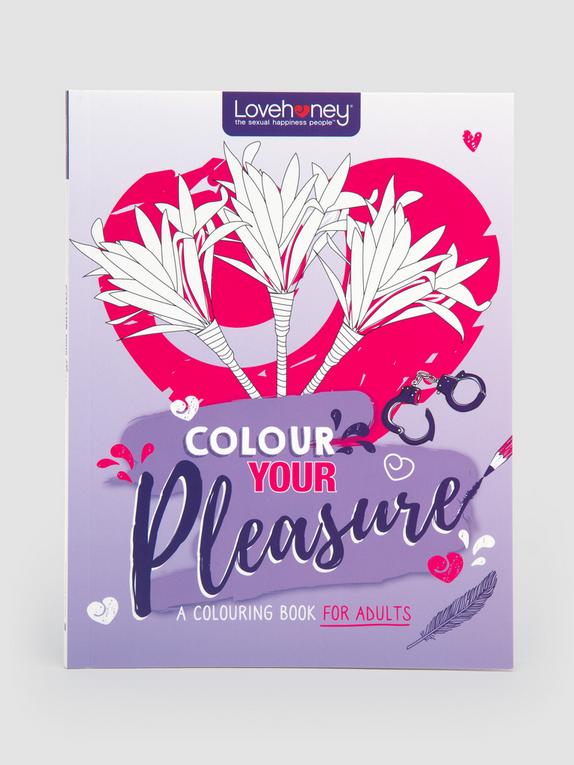 Lovehoney Colour Your Pleasure Colouring Book, , hi-res