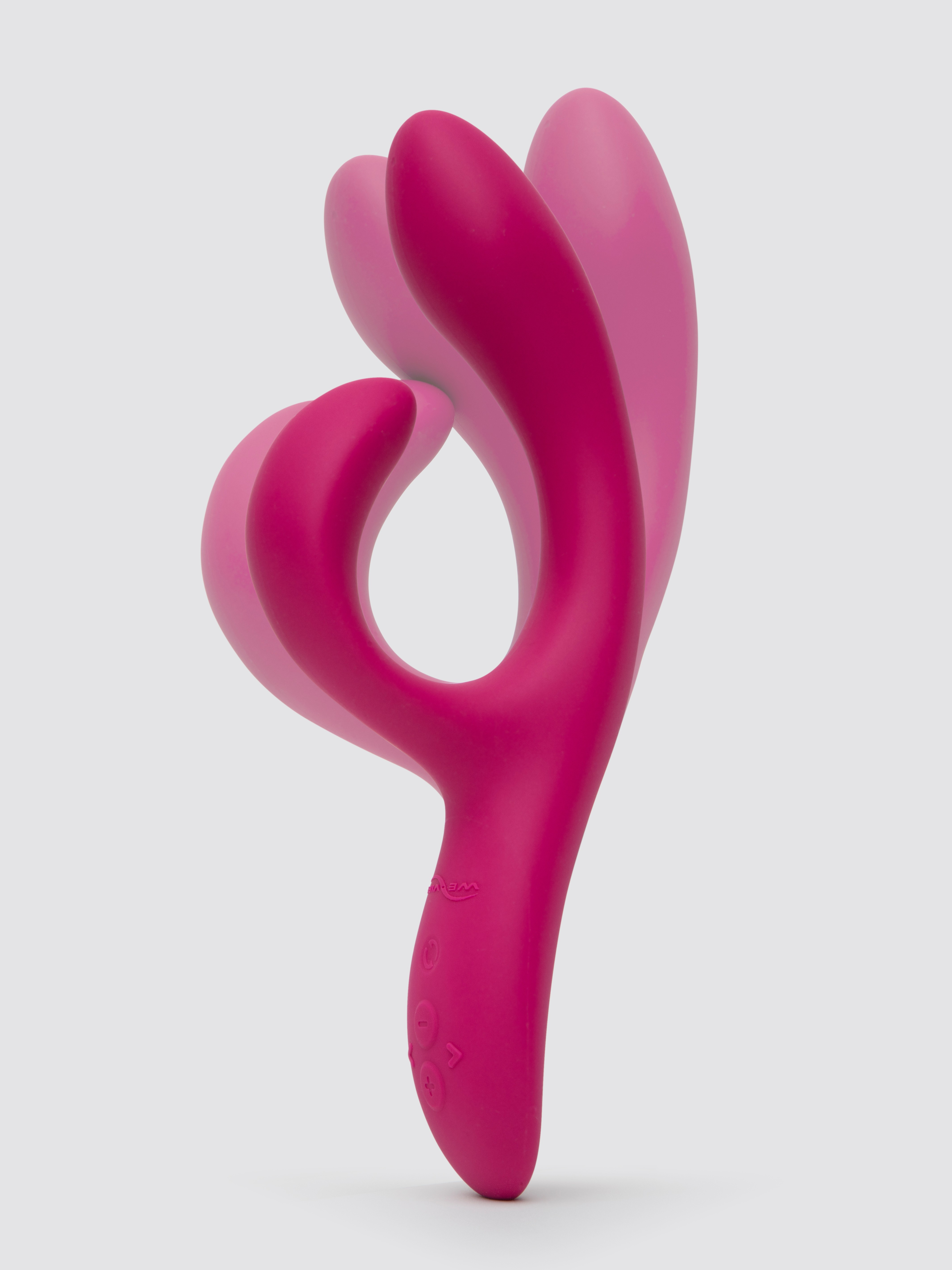 We-Vibe Nova 2 App Controlled Rechargeable Rabbit Vibrator, Pink, hi-res