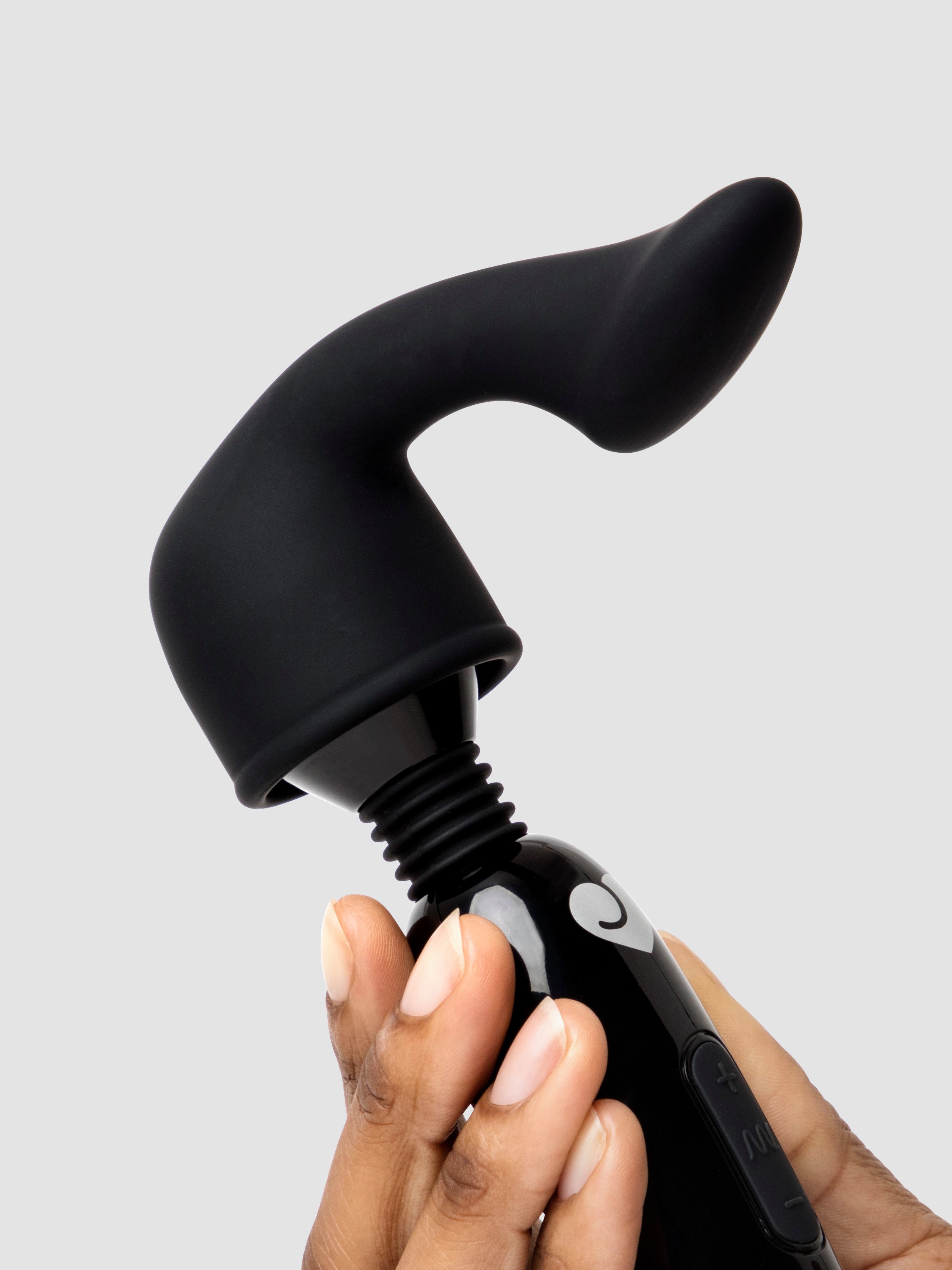 Lovehoney Queen G G-Spot Mini Wand Attachment, Black, hi-res