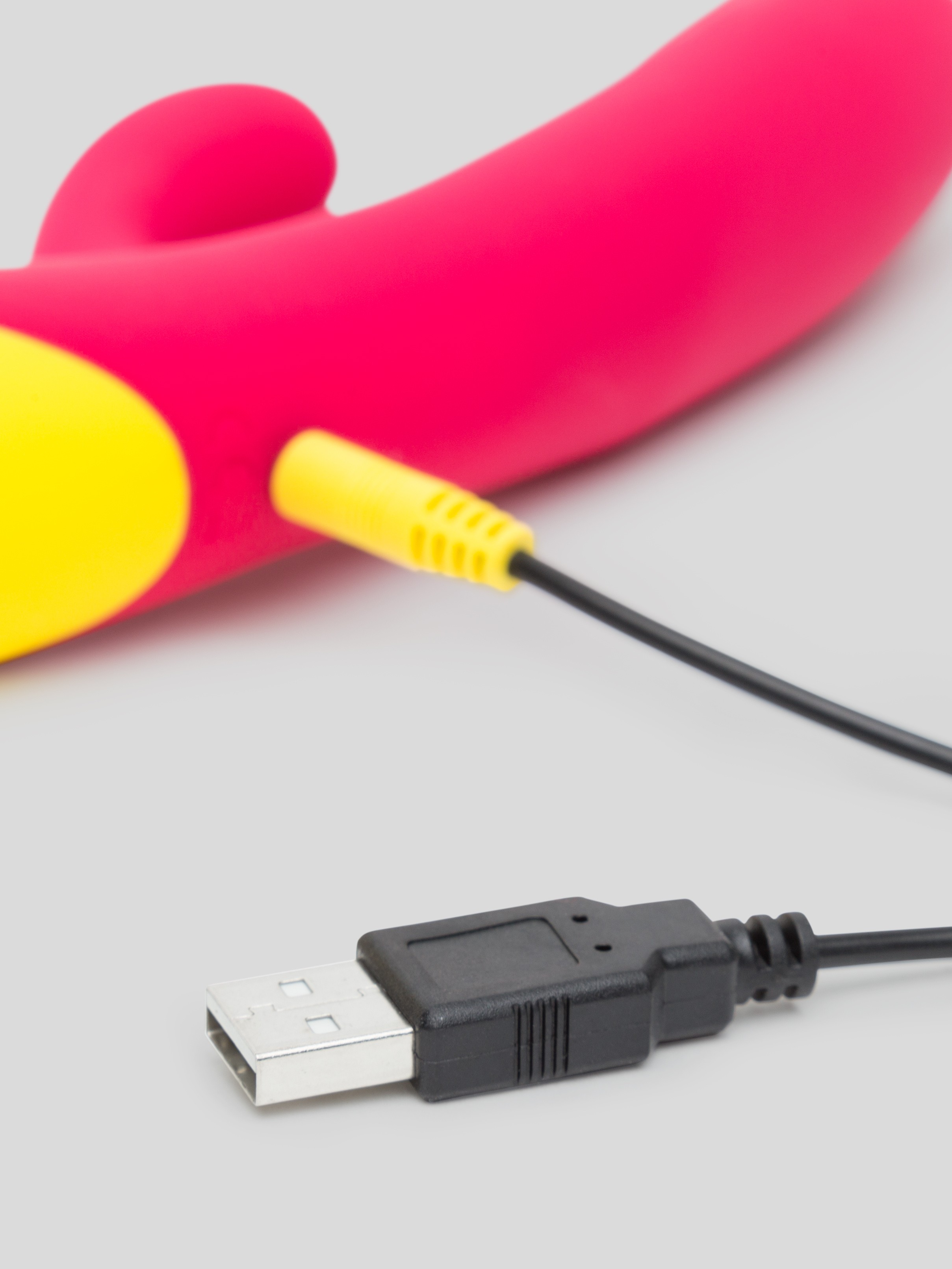 ROMP Jazz Rechargeable Rabbit Vibrator , Pink, hi-res