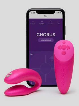 We-Vibe Chorus App and Remote Controlled Rechargeable Couple's Vibrator