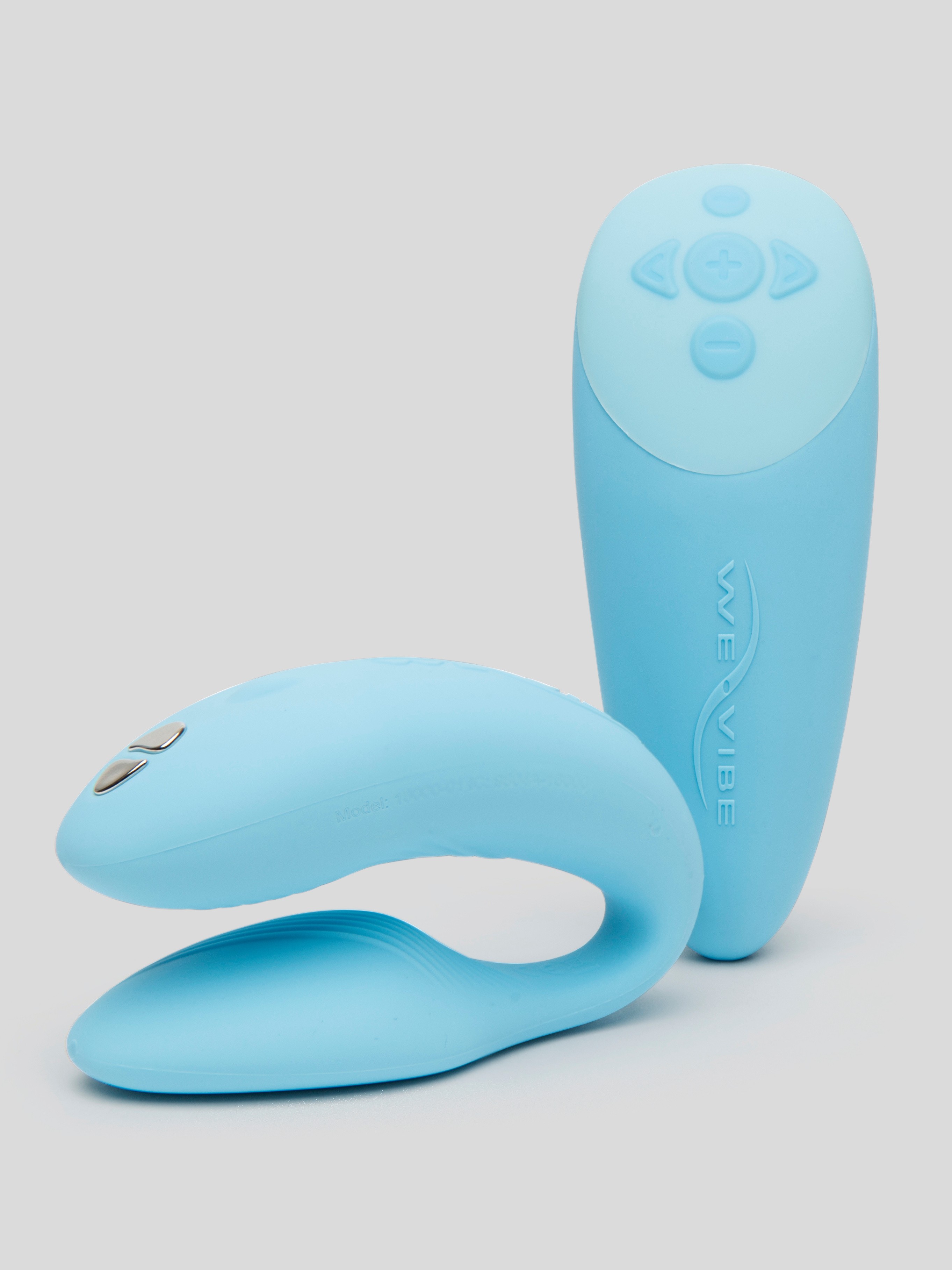 We-Vibe Chorus App and Remote Controlled Rechargeable Couple's Vibrator, Blue, hi-res