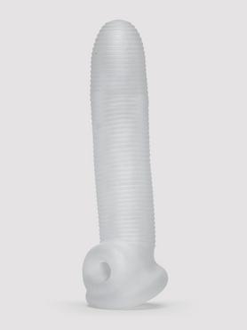 Perfect Fit Fat Boy Micro Ribbed 7.5 Inch Penis Sleeve with Ball Loop