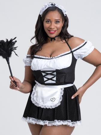 Lovehoney Fantasy Plus Size French Fancy Maid Costume