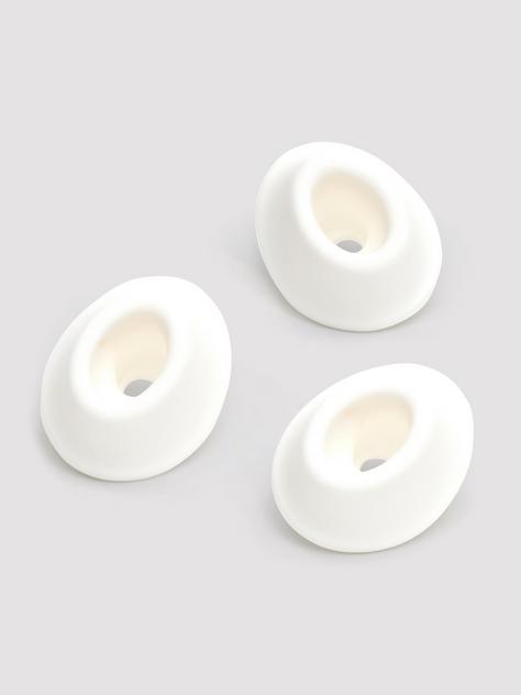 Womanizer Vibrator Replacement Heads Medium (3 Pack), White, hi-res