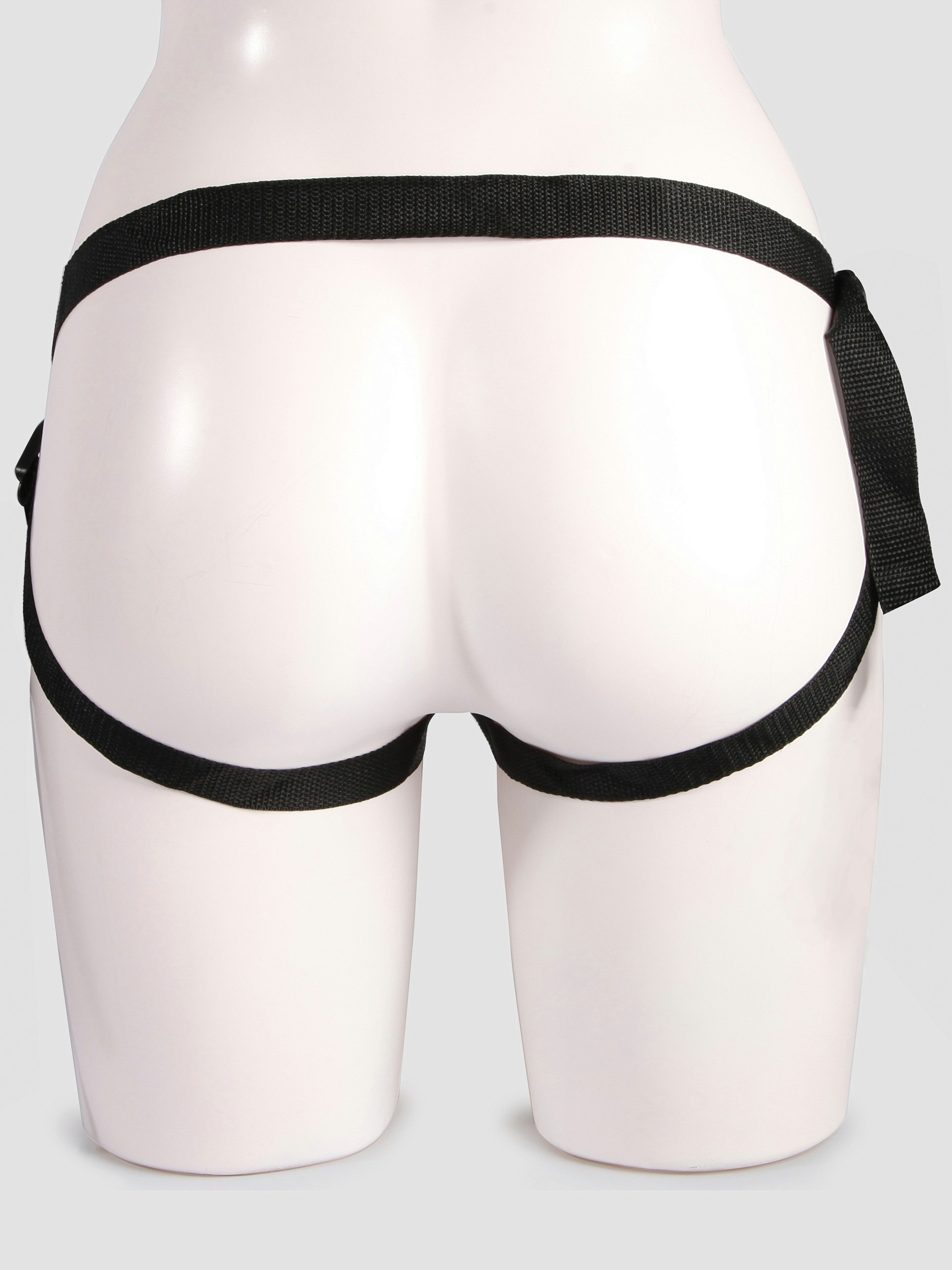 Tantus Beginner's Unisex Vibrating Strap-On Harness Kit (6 Piece), Purple, hi-res