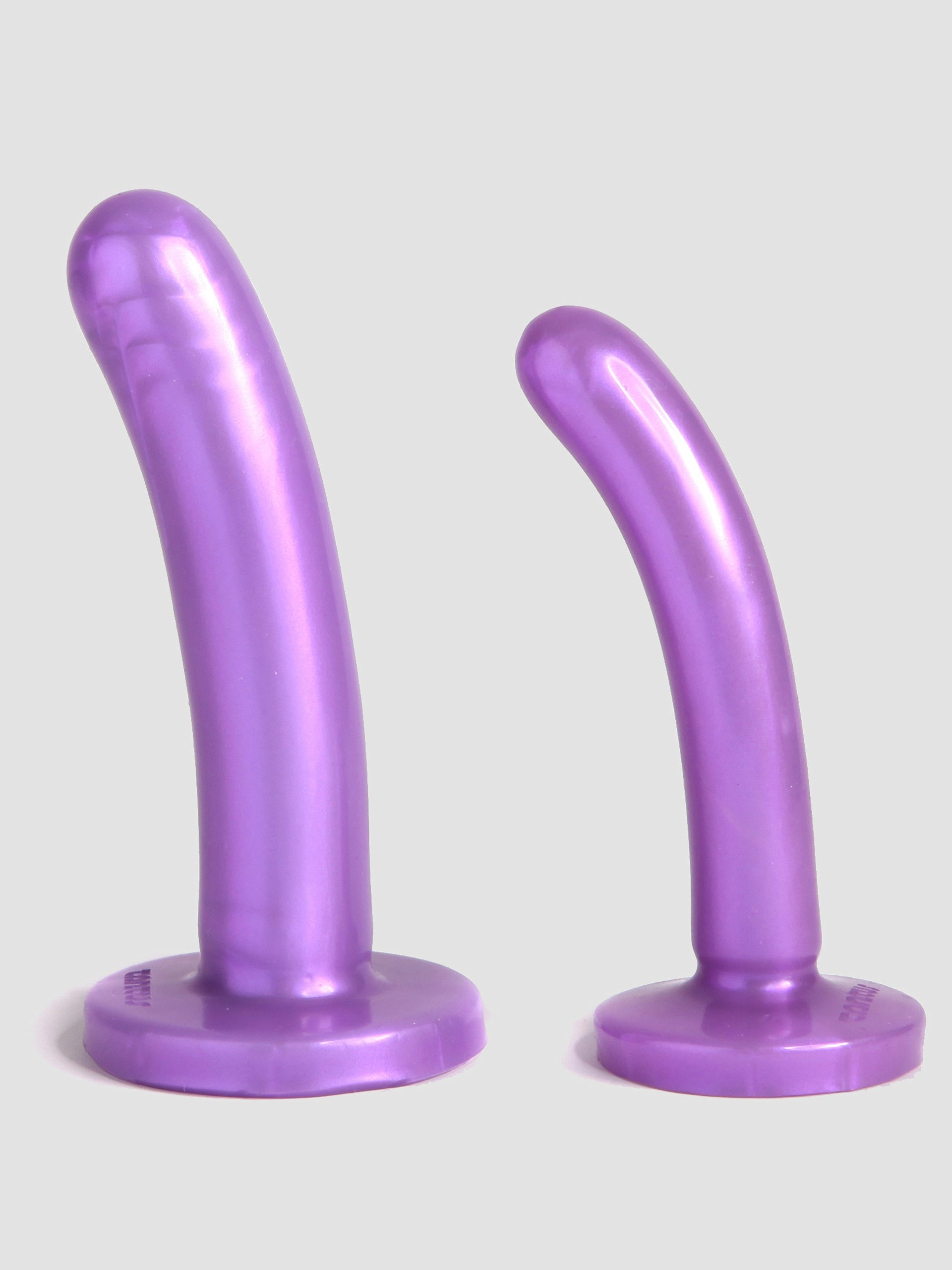 Tantus Beginner's Unisex Vibrating Strap-On Harness Kit (6 Piece), Purple, hi-res