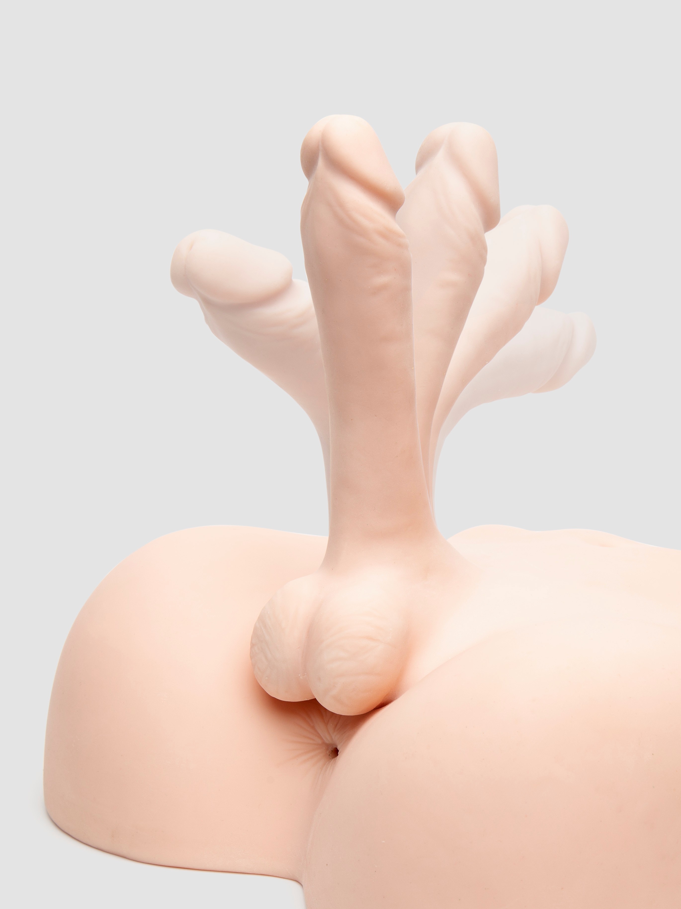 Lifelike Lover Realistic Dildo and Ass 8 Inch 7kg, Flesh Pink, hi-res
