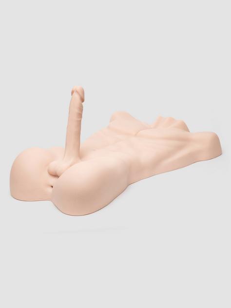 Lifelike Lover Realistic Torso with Dildo and Ass 11kg, Flesh Pink, hi-res