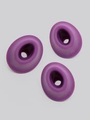 Womanizer Vibrator Replacement Heads Small (3 Pack), Purple, hi-res