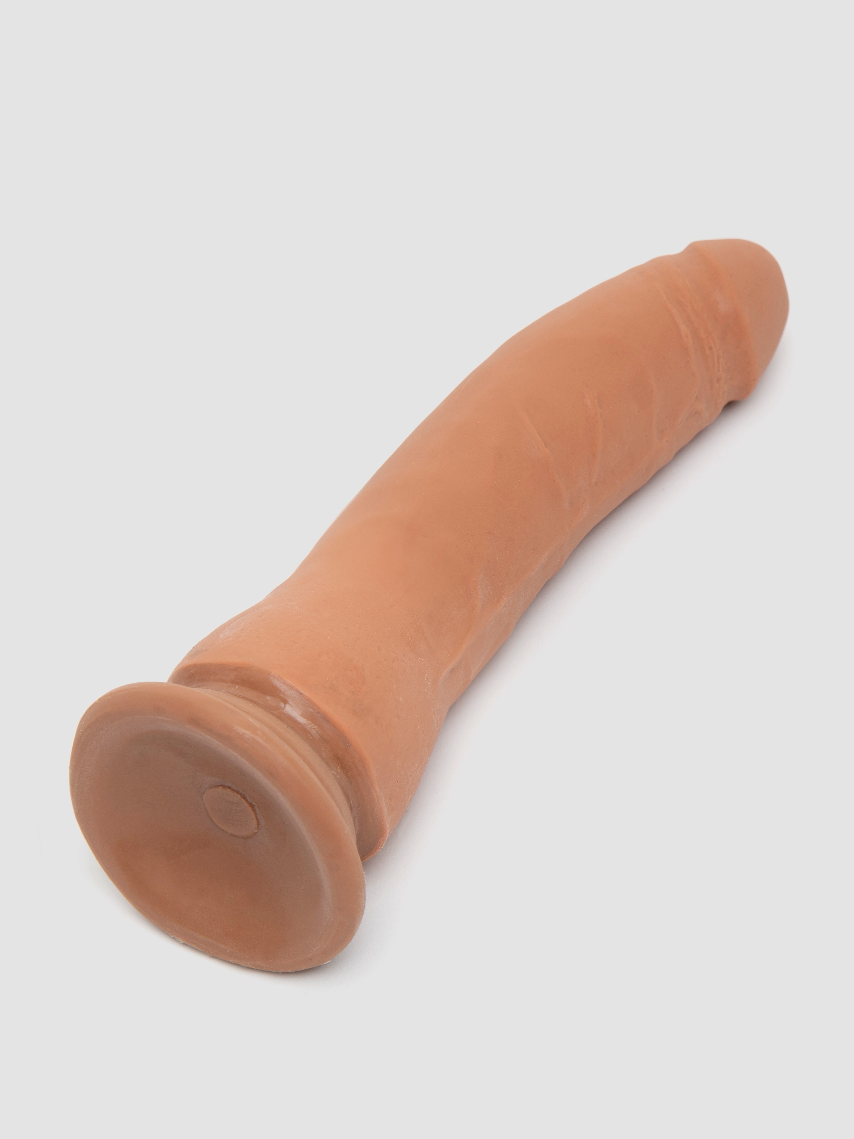 Doc Johnson The D Thin D Dual Density Realistic Dildo 7.5 Inch, Flesh Tan, hi-res