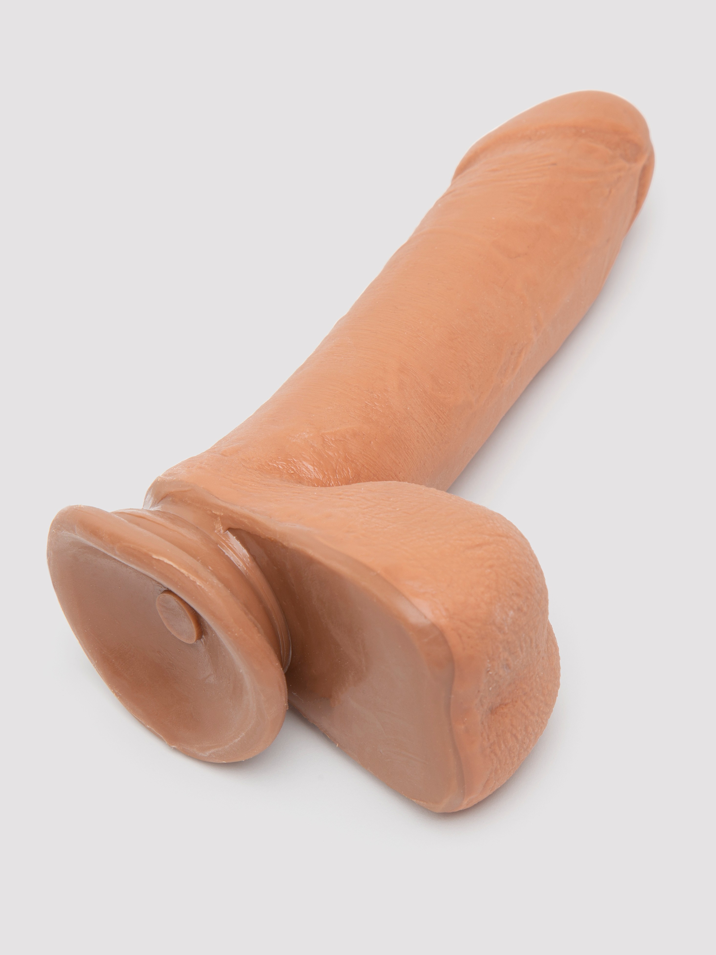 Doc Johnson The D Perfect D Dual-Density Realistic Dildo 7 Inch, Flesh Tan, hi-res