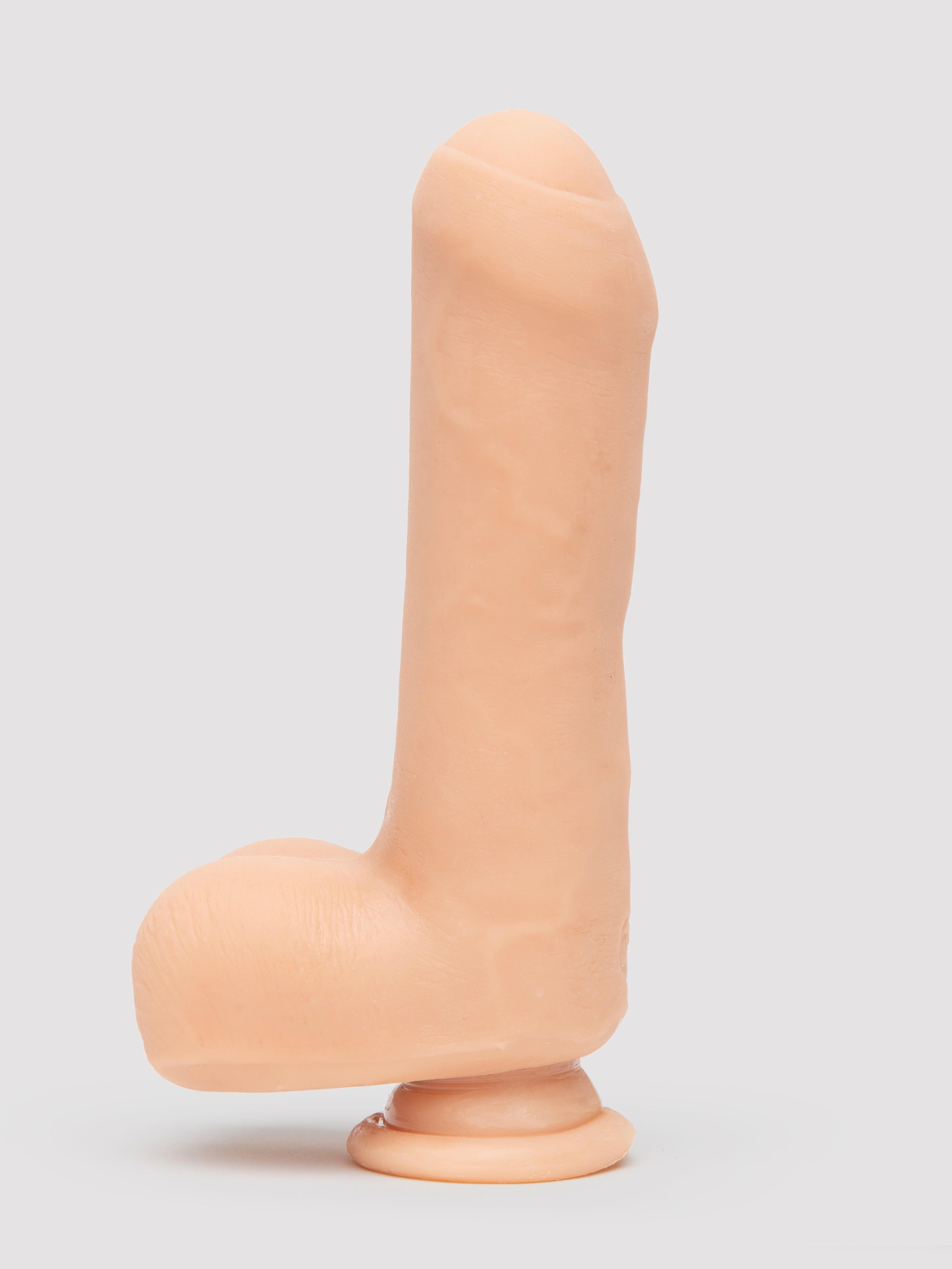 Doc Johnson The D Uncut D Dual Density Realistic Dildo 6 Inch, Flesh Pink, hi-res