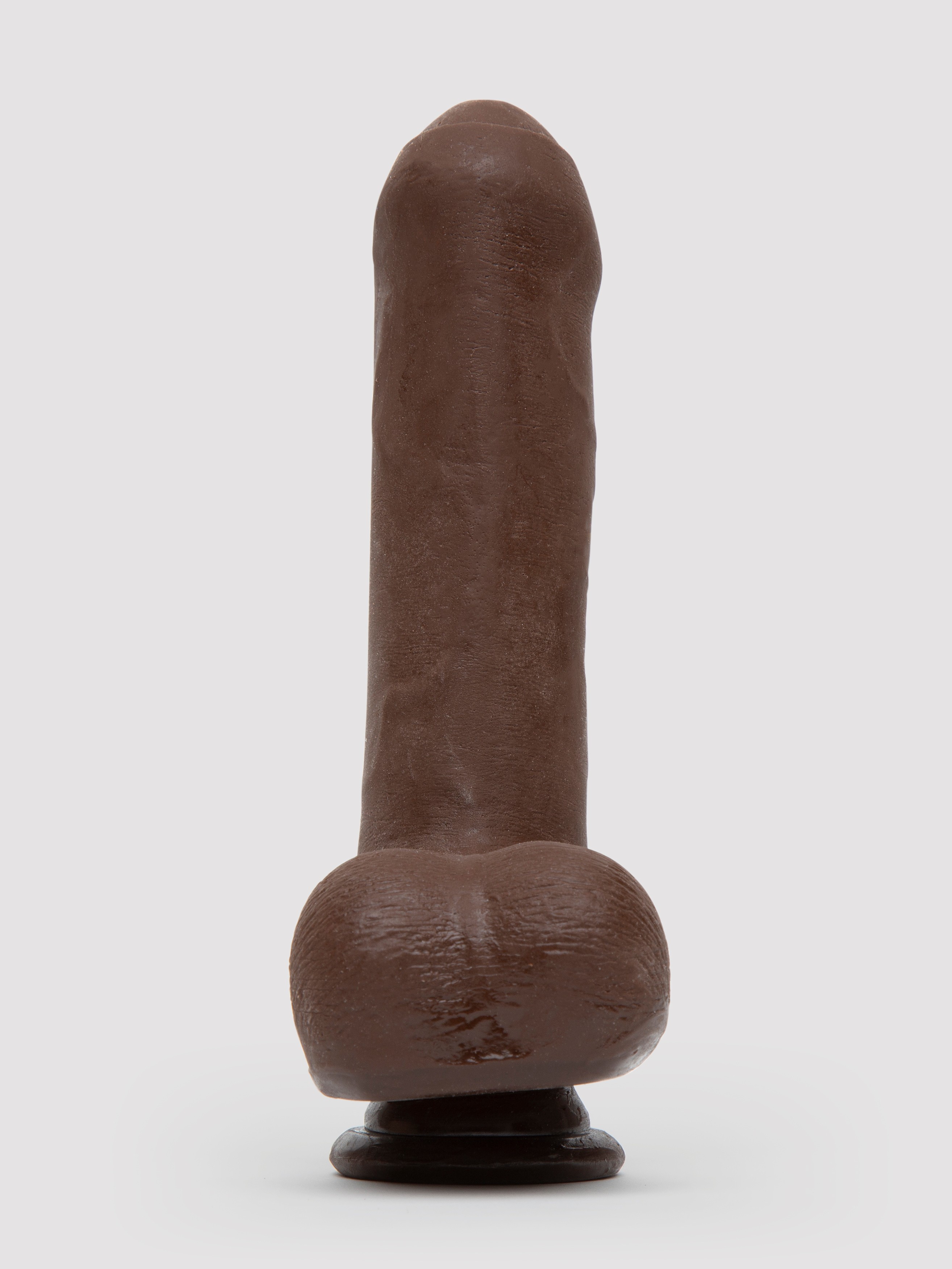 Doc Johnson The D Uncut D Dual Density Realistic Dildo 6 Inch, Flesh Brown, hi-res