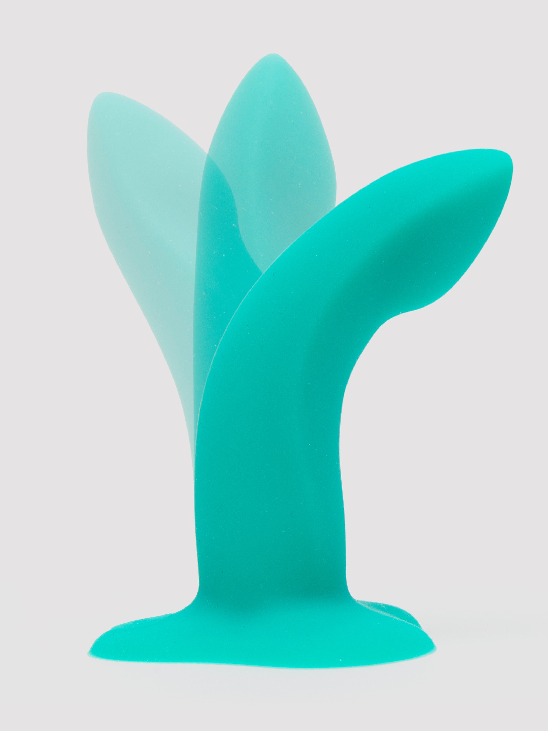 Fun Factory Limba Flex Posable Silicone Dildo 4.5 Inch, Green, hi-res