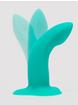 Fun Factory Limba Flex Posable Silicone Dildo 4.5 Inch, Green, hi-res