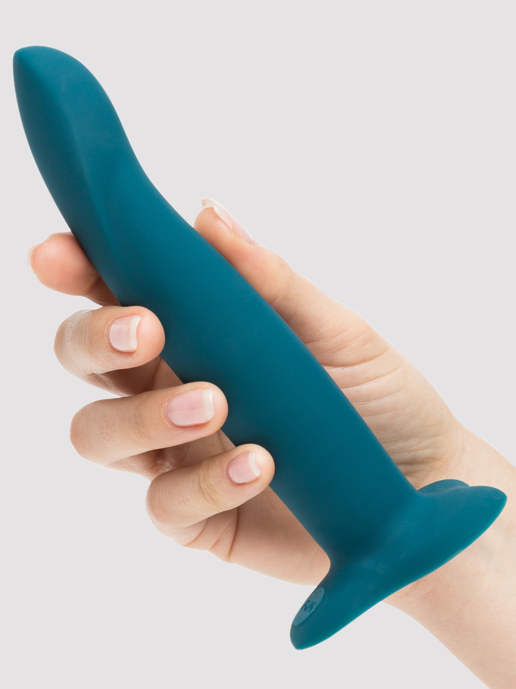 Fun Factory Limba Flex Posable Silicone Dildo 6.5 Inch, Blue, hi-res