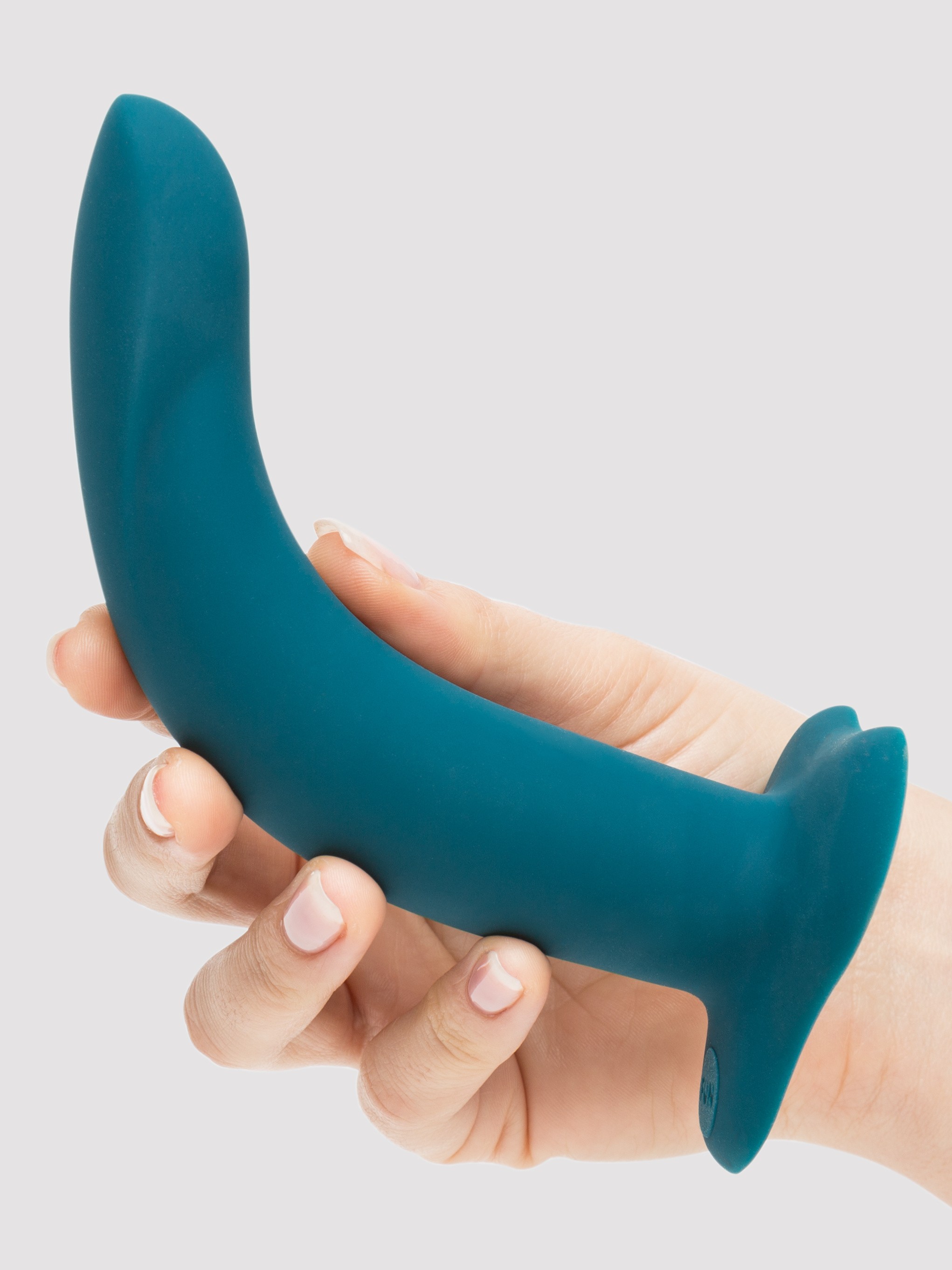 Fun Factory Limba Flex Posable Silicone Dildo 6.5 Inch, Blue, hi-res